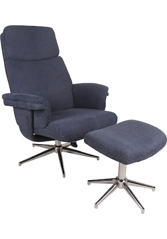 TV-Sessel »Sudbury«, mit Hocker und Relaxfunktion, 360 Grad drehbar