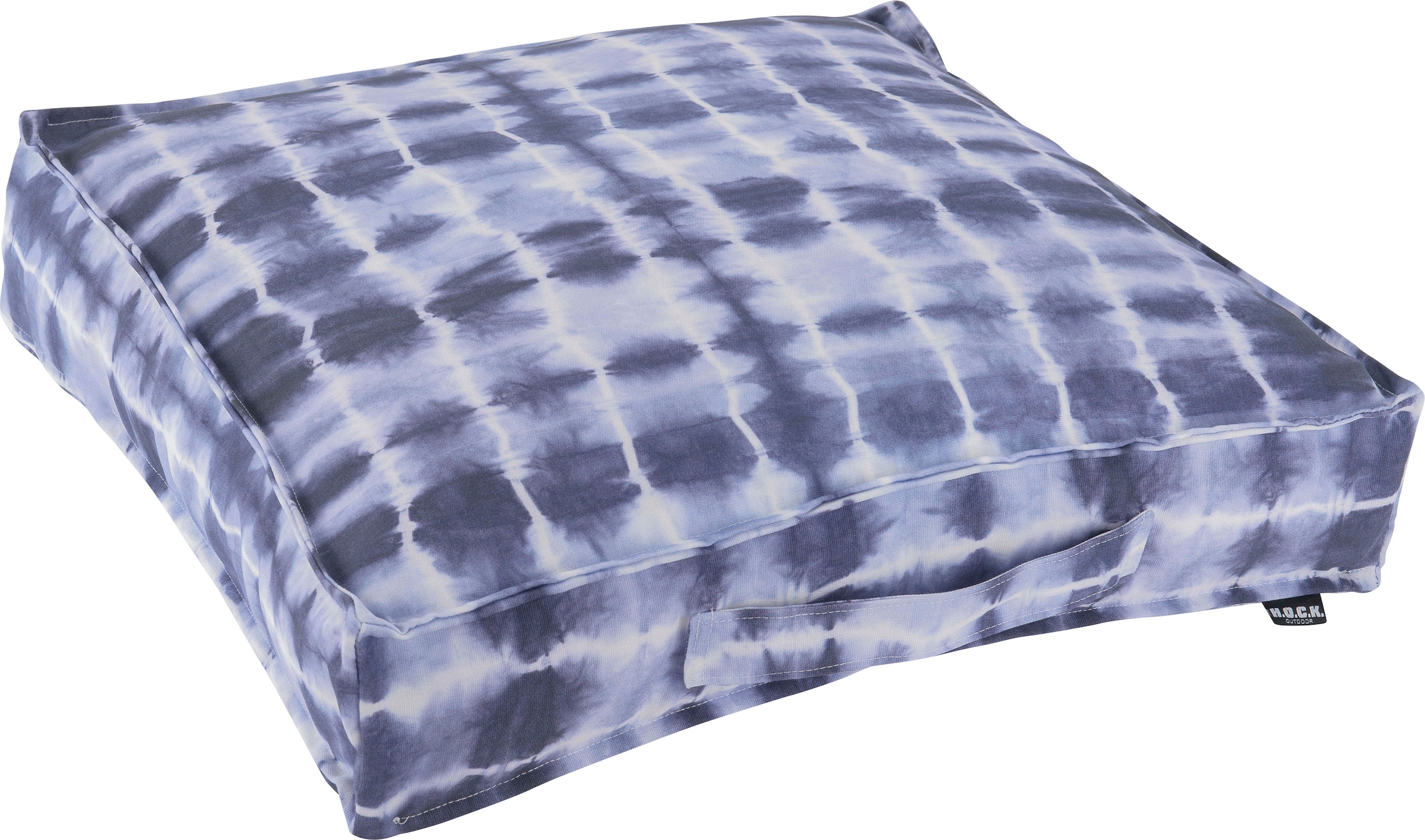 H.O.C.K. Palettenkissen "Badu Batik Midnight Outdoor" Matratzenkissen günstig online kaufen