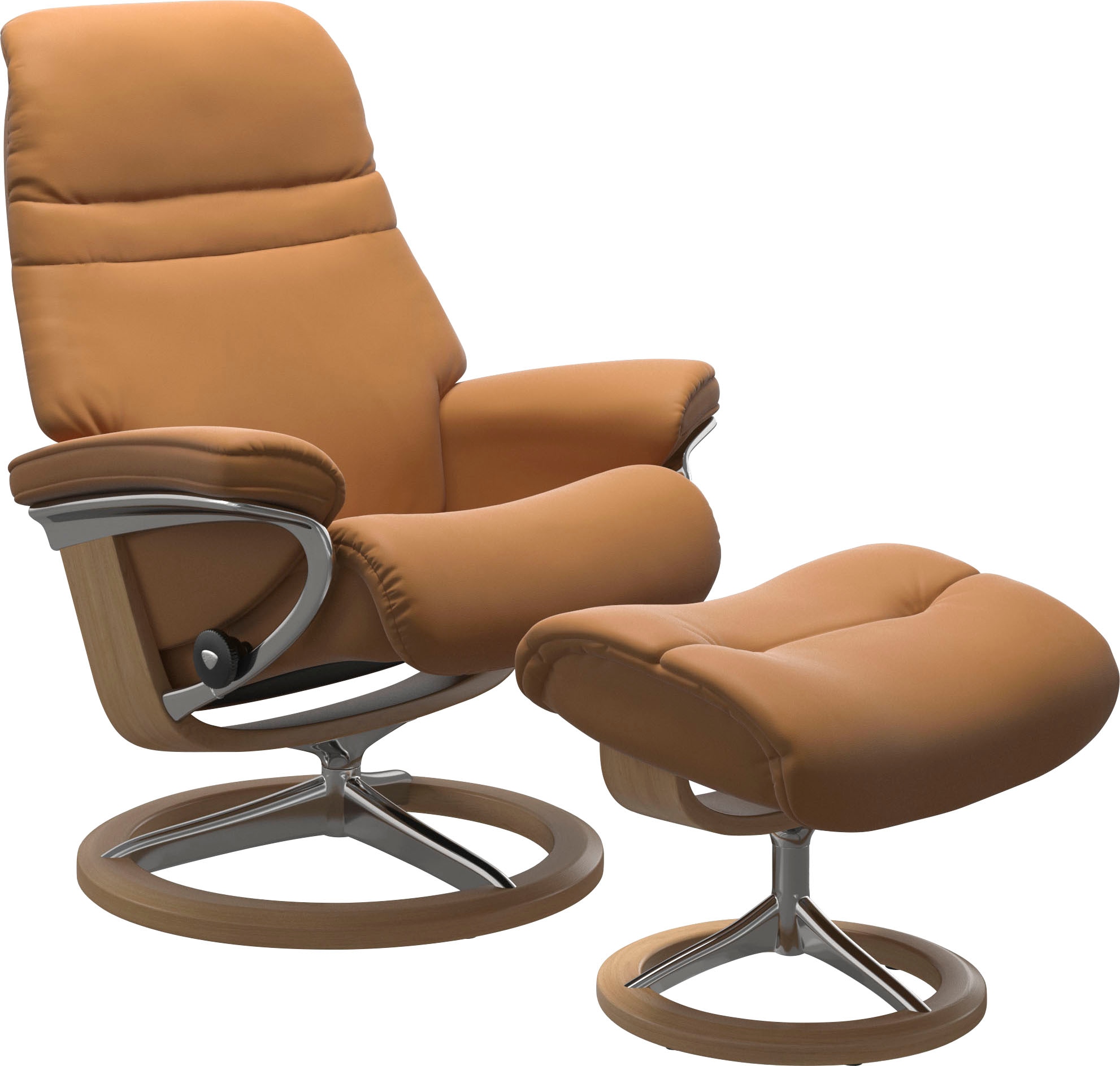 Stressless® Relaxsessel »Sunrise«, (Set, Relaxsessel mit Hocker), mit Signa günstig online kaufen