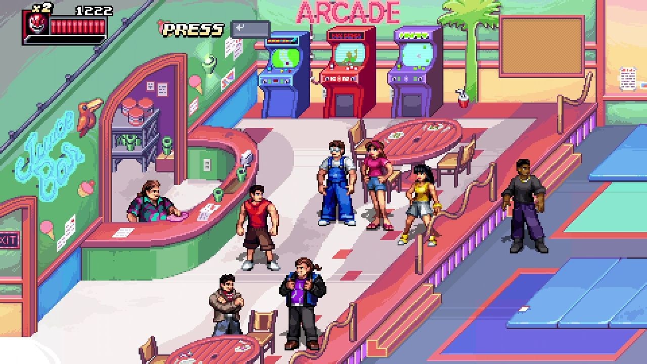 ATARI Spielesoftware »Mighty Morphin Power Rangers: Ritas Rewind«, PlayStation 5