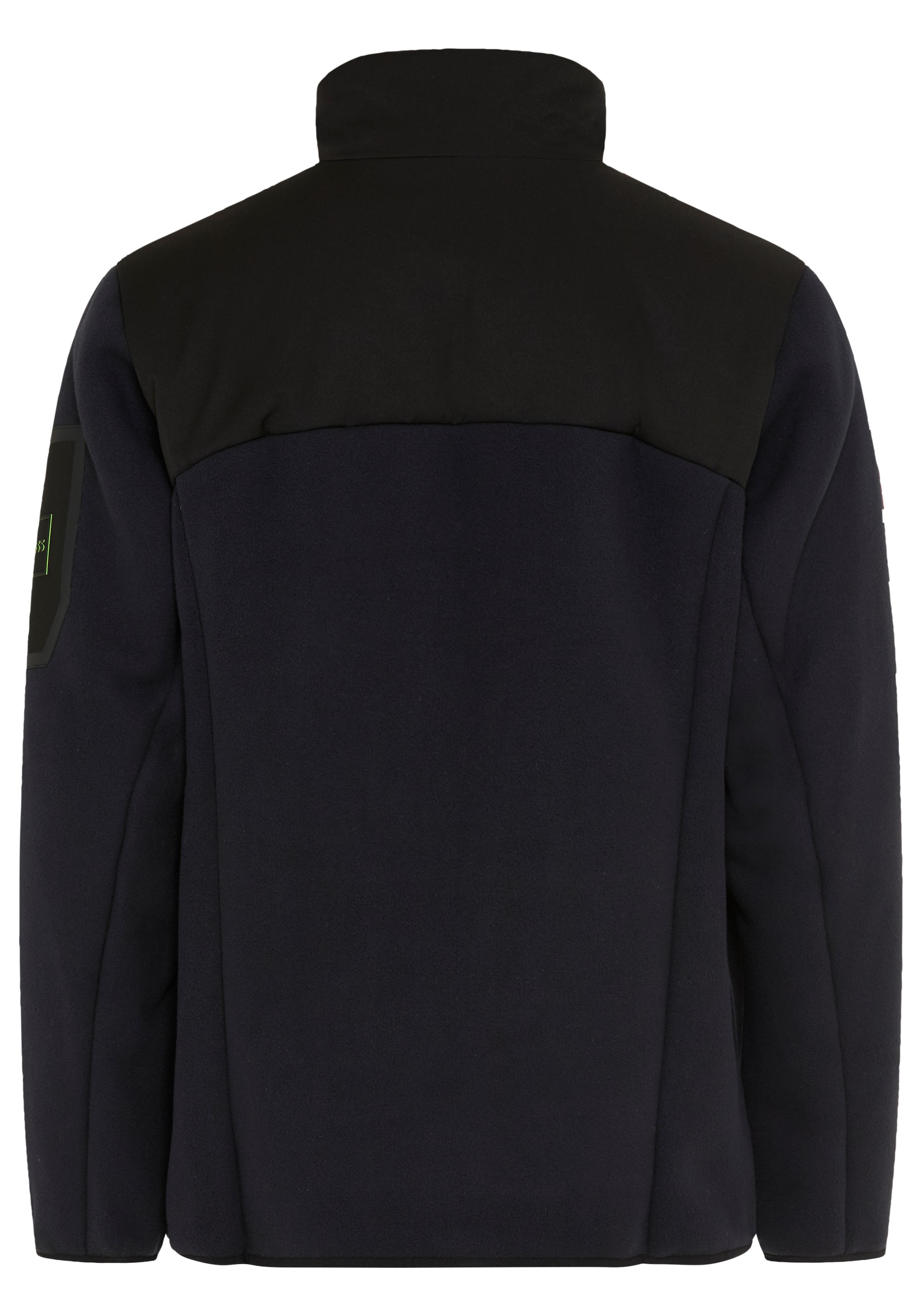 BOSS GREEN Steppjacke »OW_Block-X_HY« mit Teddy-Fleece an Ärmeln, Rückenpartie und Seitenbereichen
