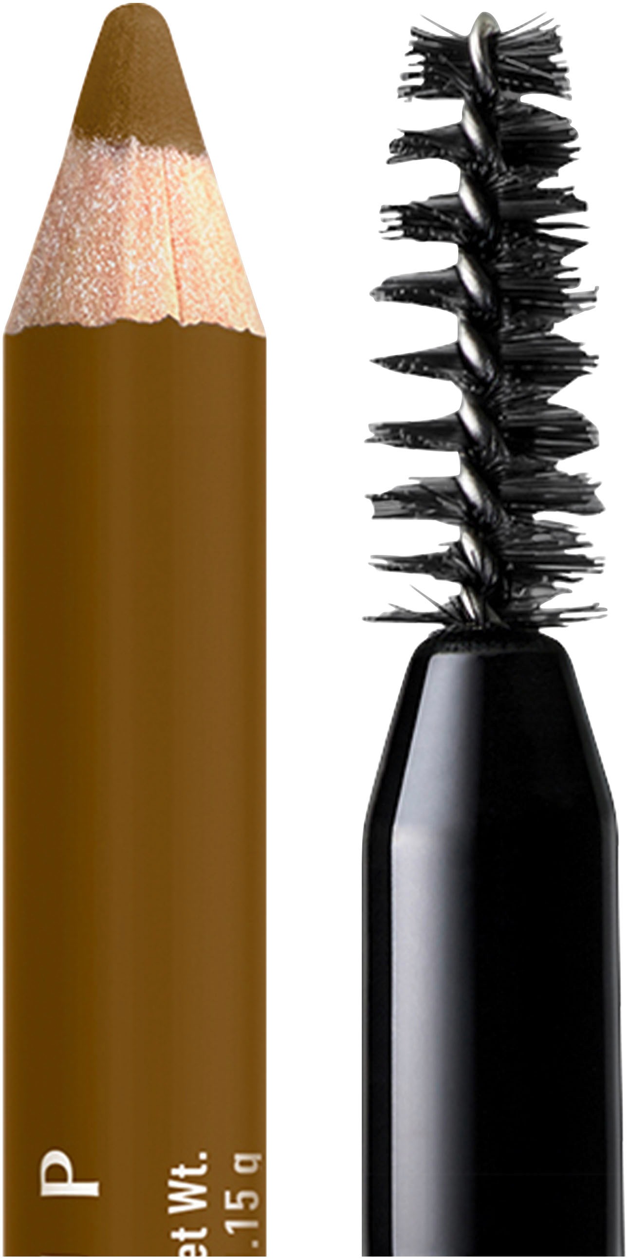NYX Augenbrauenpflege »Powder Louder Brow Pencil«, mit Mikrofiber