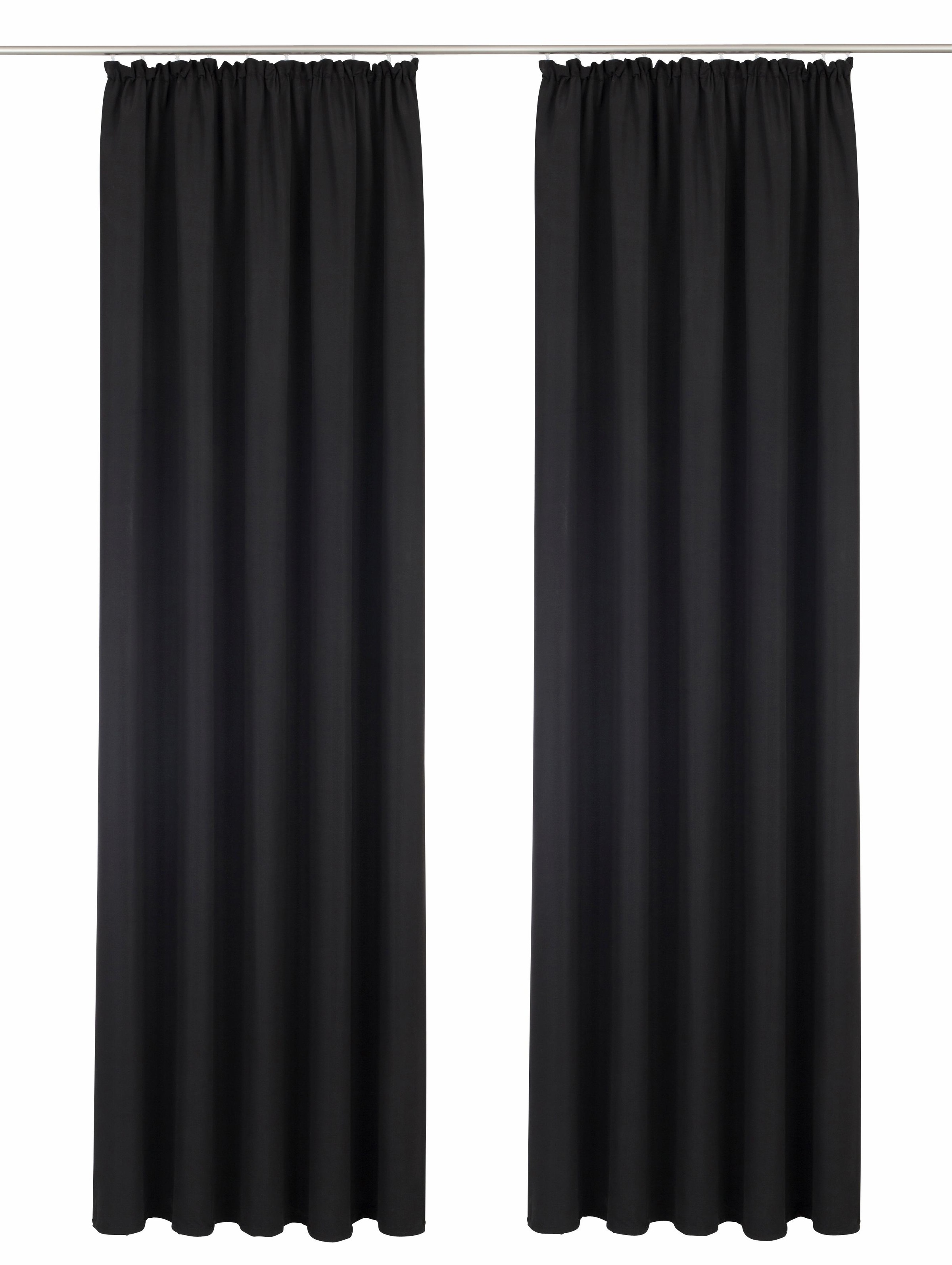 Bruno Banani Vorhang »Lagan« Kräuselband 2 Stk. tlg. 2-er Set, gewebt, Micr günstig online kaufen