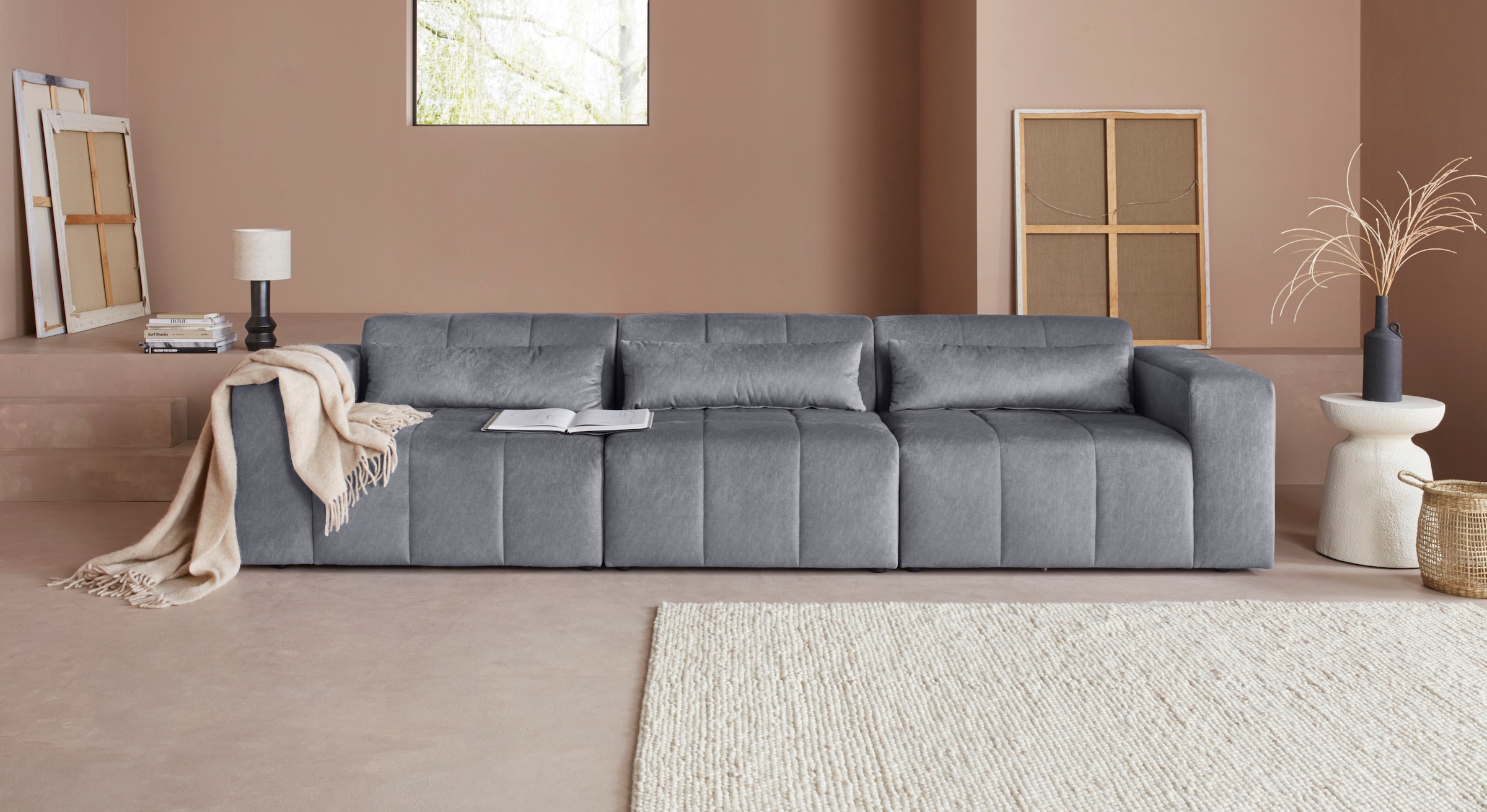 LeGer Home by Lena Gercke Sofa-Mittelelement »Maileen«, separat stellbar oder fest verknüpfbar mit anderen Modulen der Serie