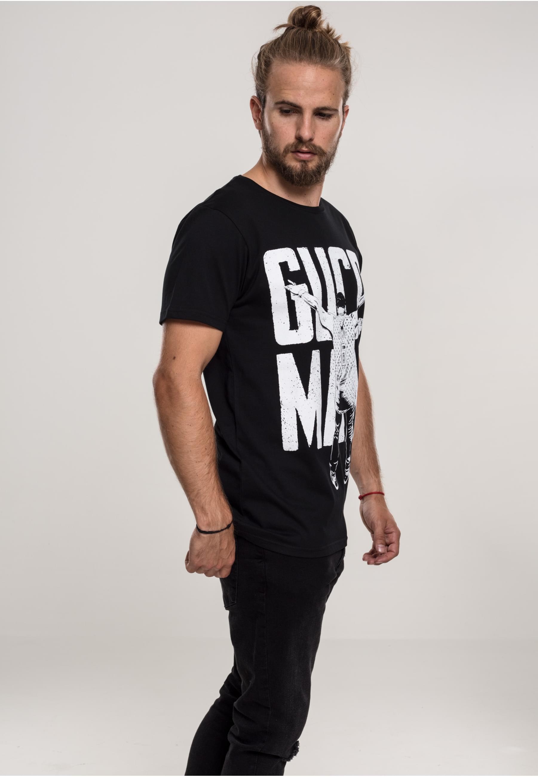 Merchcode Kurzarmshirt »Merchcode Herren Gucci Mane Guwop Stance Tee« 1 Stk. tlg.