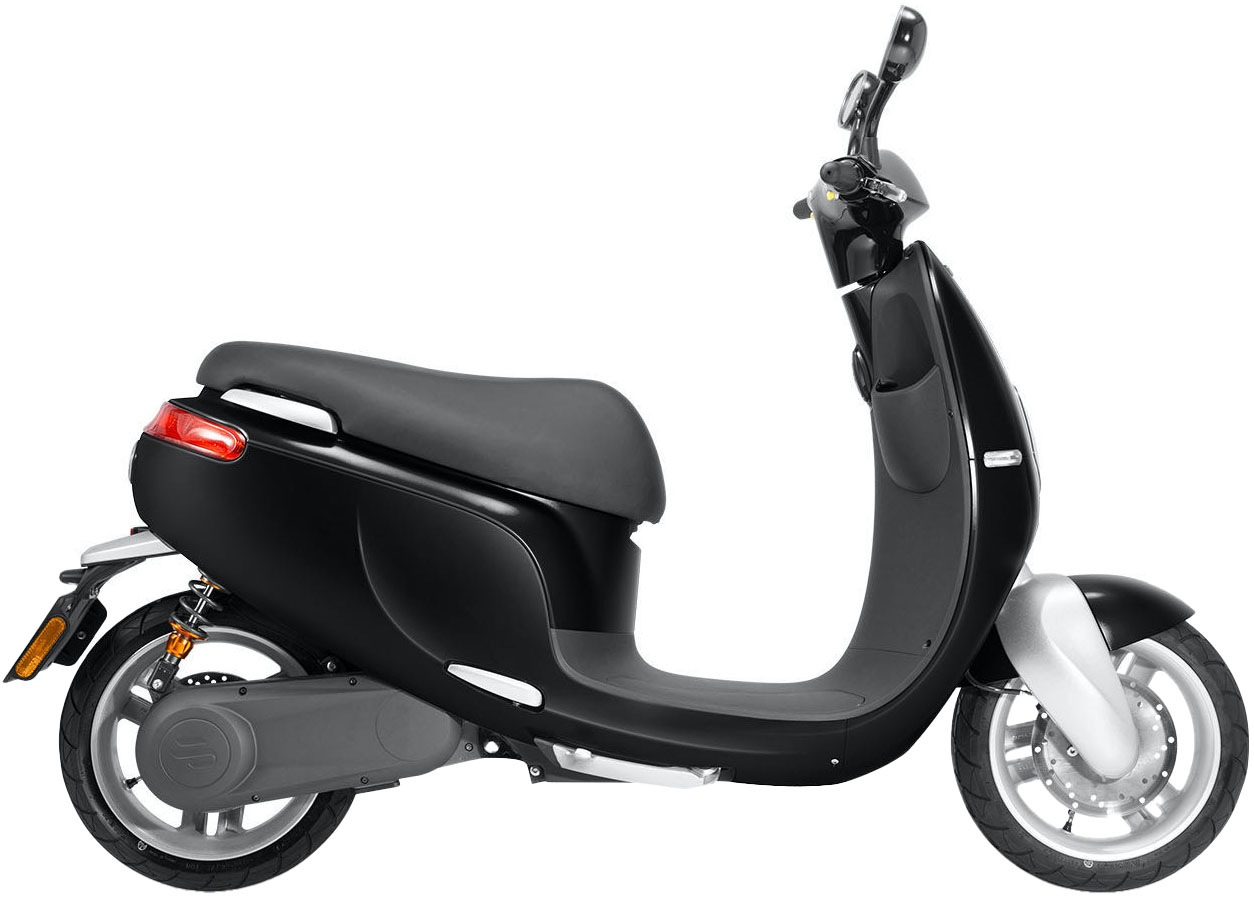 SAXXX E-Motorroller »Ecooter E1S« schwarz + schwarz Reichweite bis zu 40 km