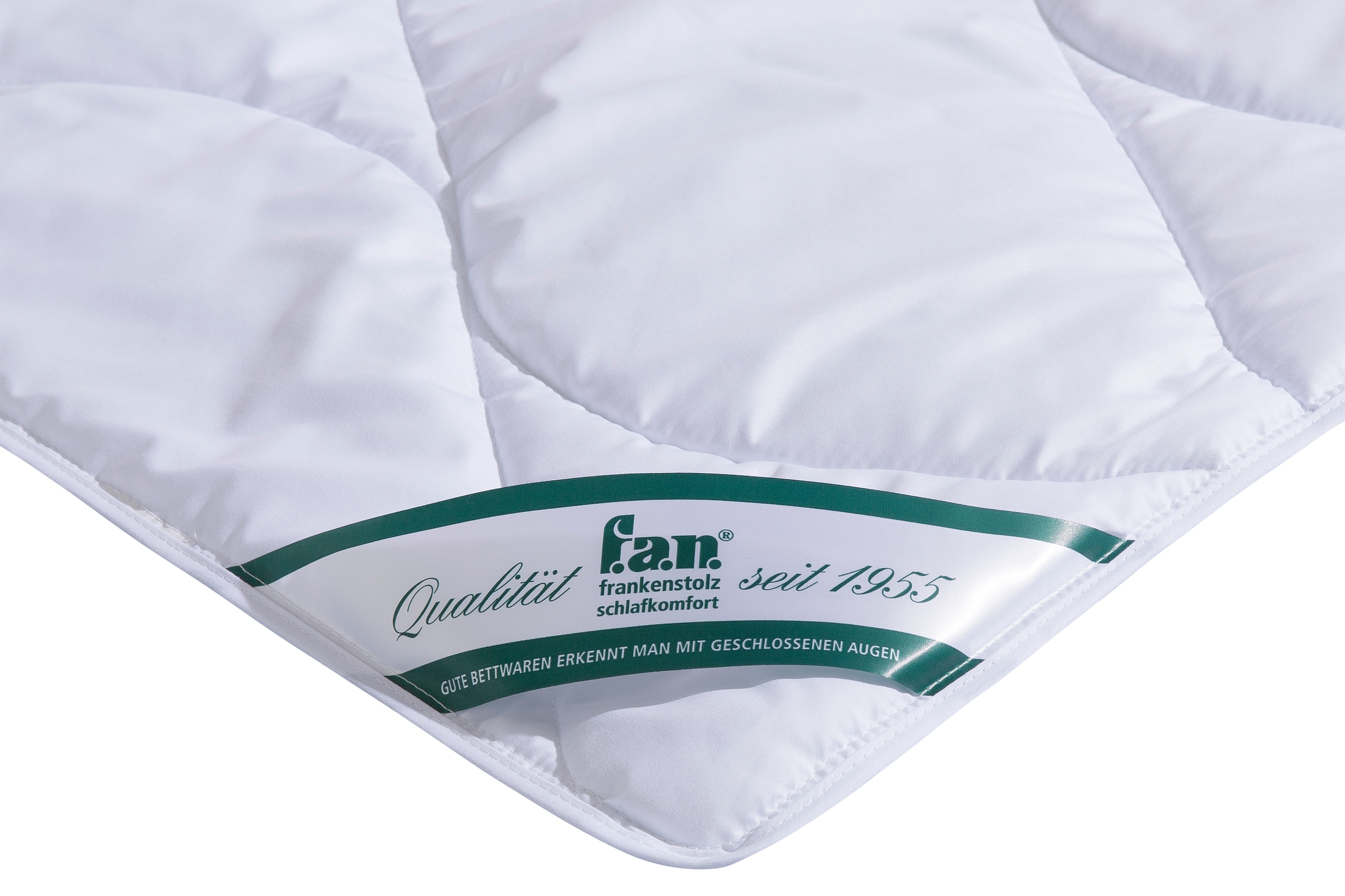 fan Microfaserbettdecke »Microfaser kochfest, Bettdecken für Sommer und Winter, Decke«, leicht, Füllung 100% Polyester, Bezug 100% Polyester, (1 St.), Bettdecke 135x200 cm, 155x220 cm und weitere Größen, Made in Germany