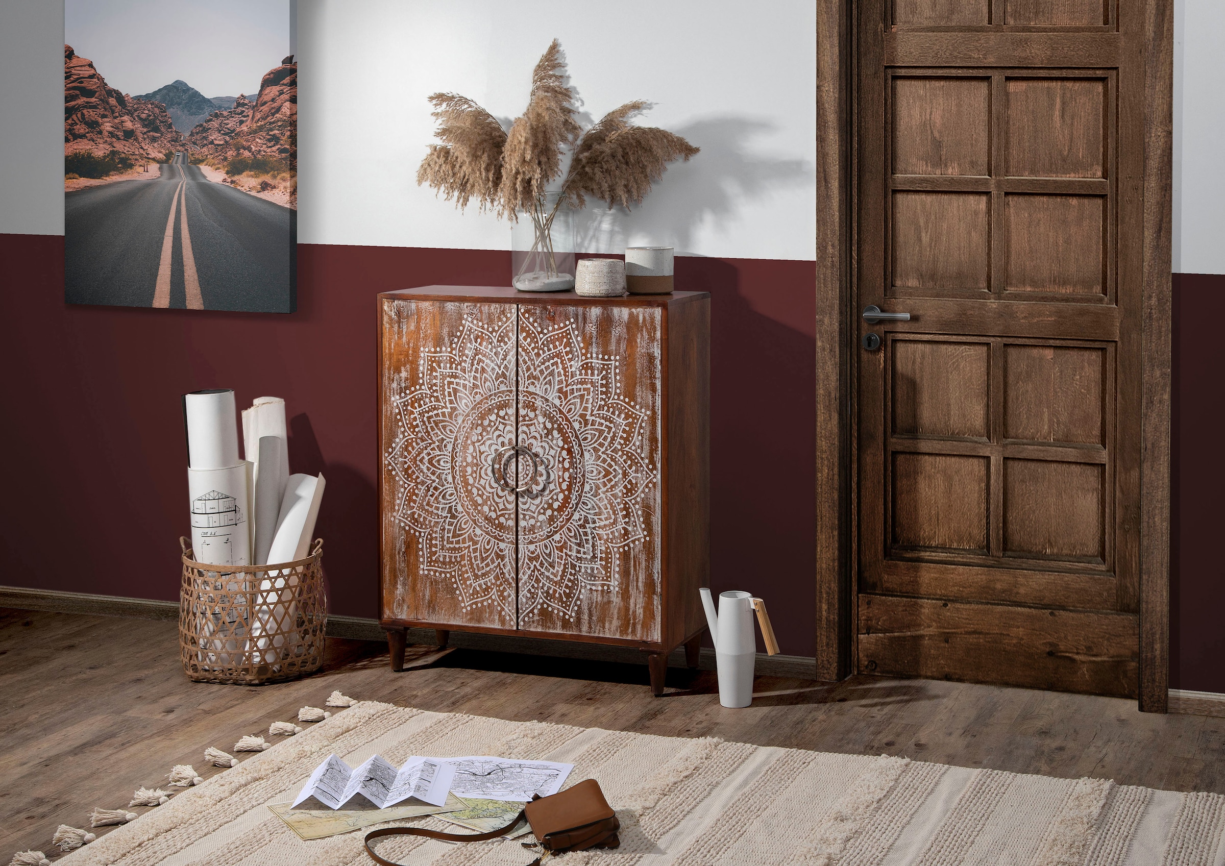Gutmann Factory Highboard »Santa Cruz«, Stauraumschrank, Breite 90 cm