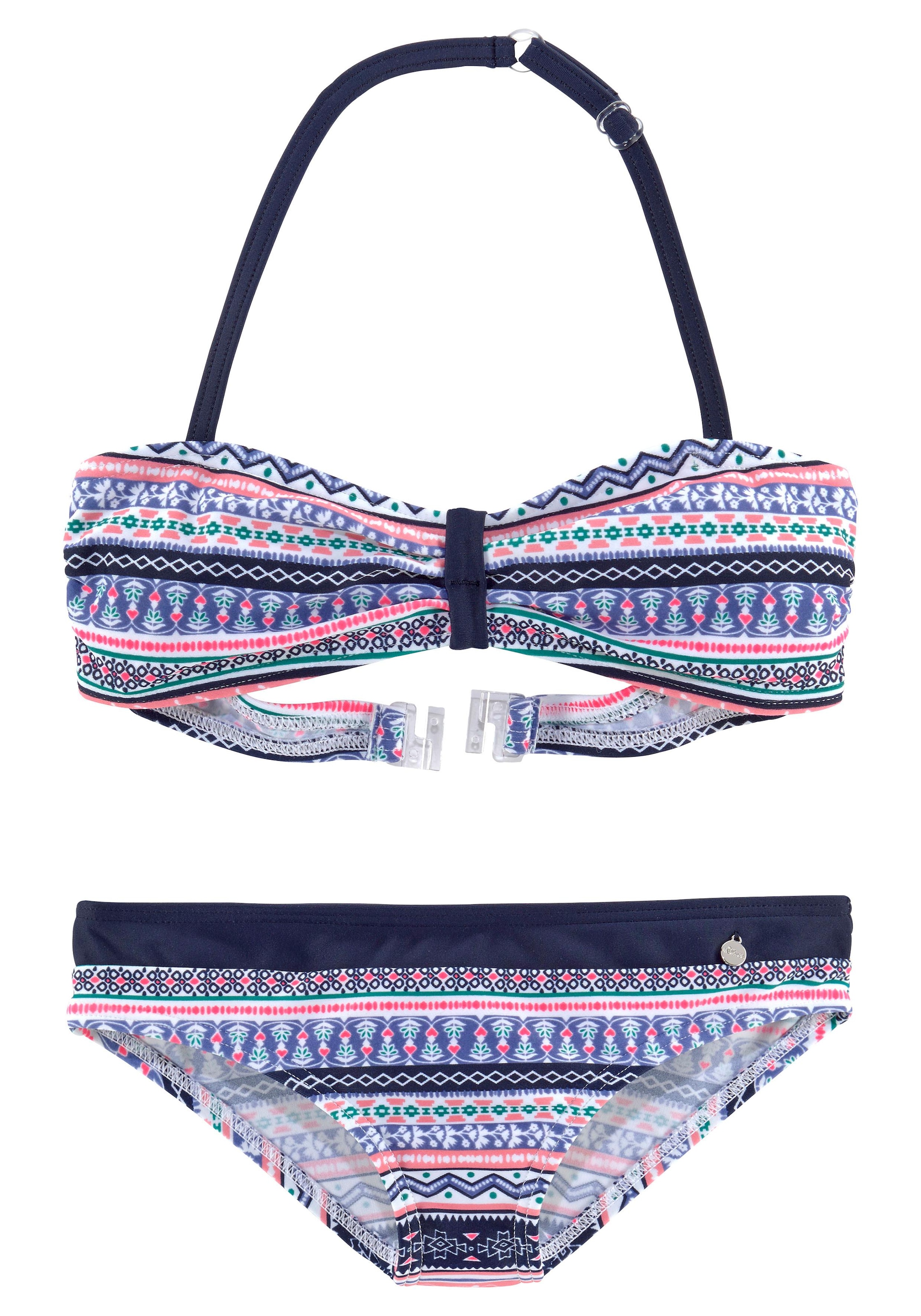 Bild von s.Oliver Bandeau-Bikini »Barcelona Kids«, im frechen Streifen-Look