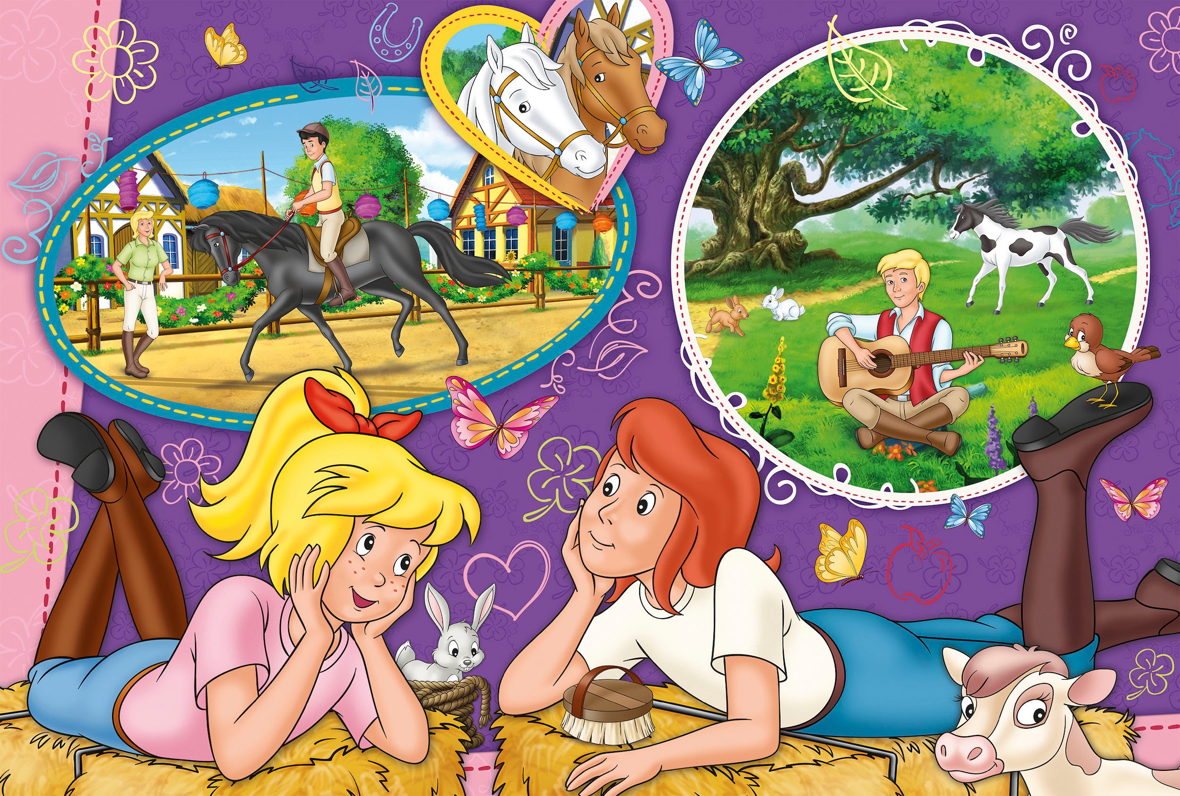 Schmidt Spiele Puzzle »Bibi & Tina, Freundinnen für immer«, (150 tlg.)
