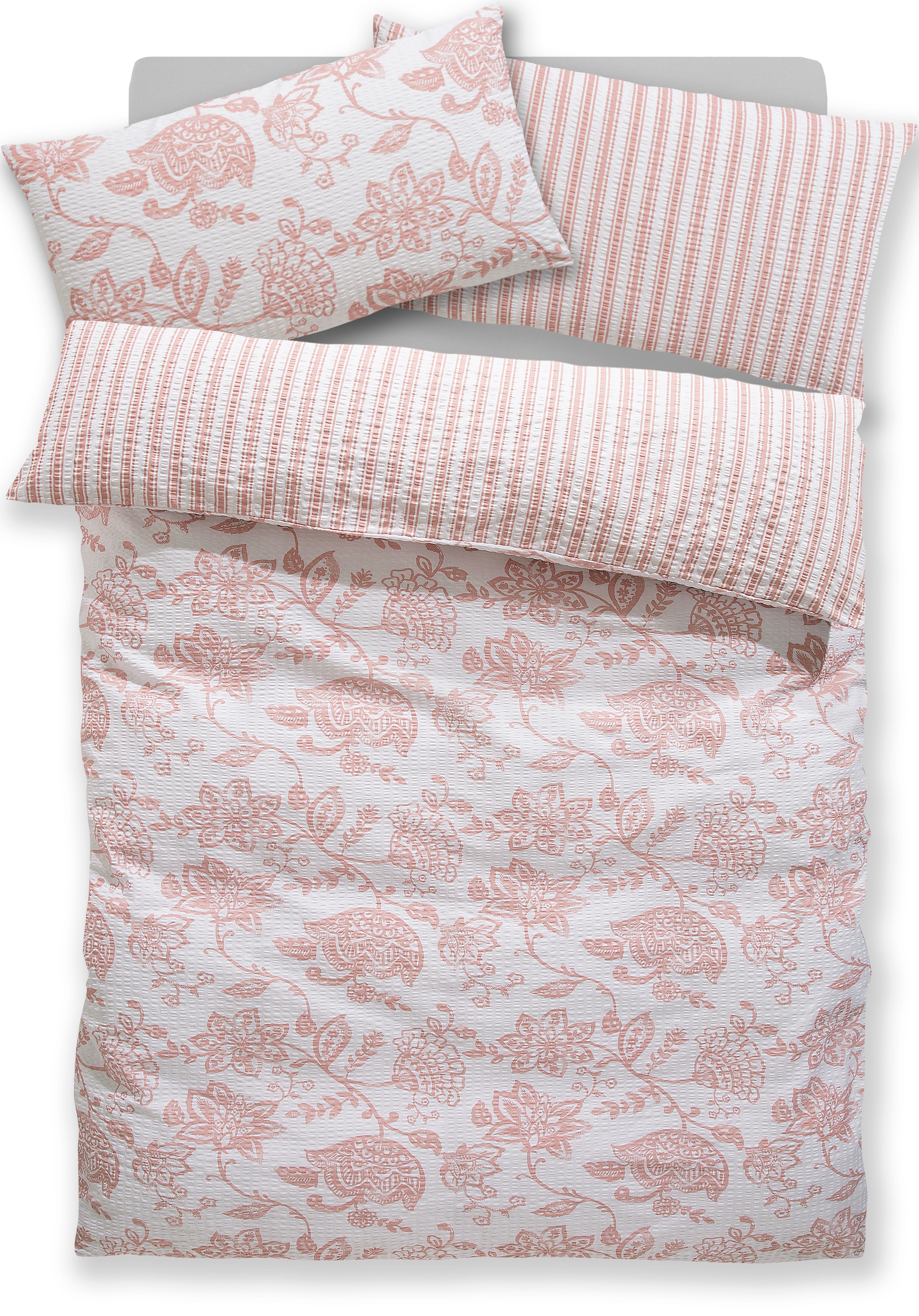 andas Bettwäsche »Nordby« 2 Stk. tlg. Bettwäsche aus Baumwolle, skandinavis günstig online kaufen