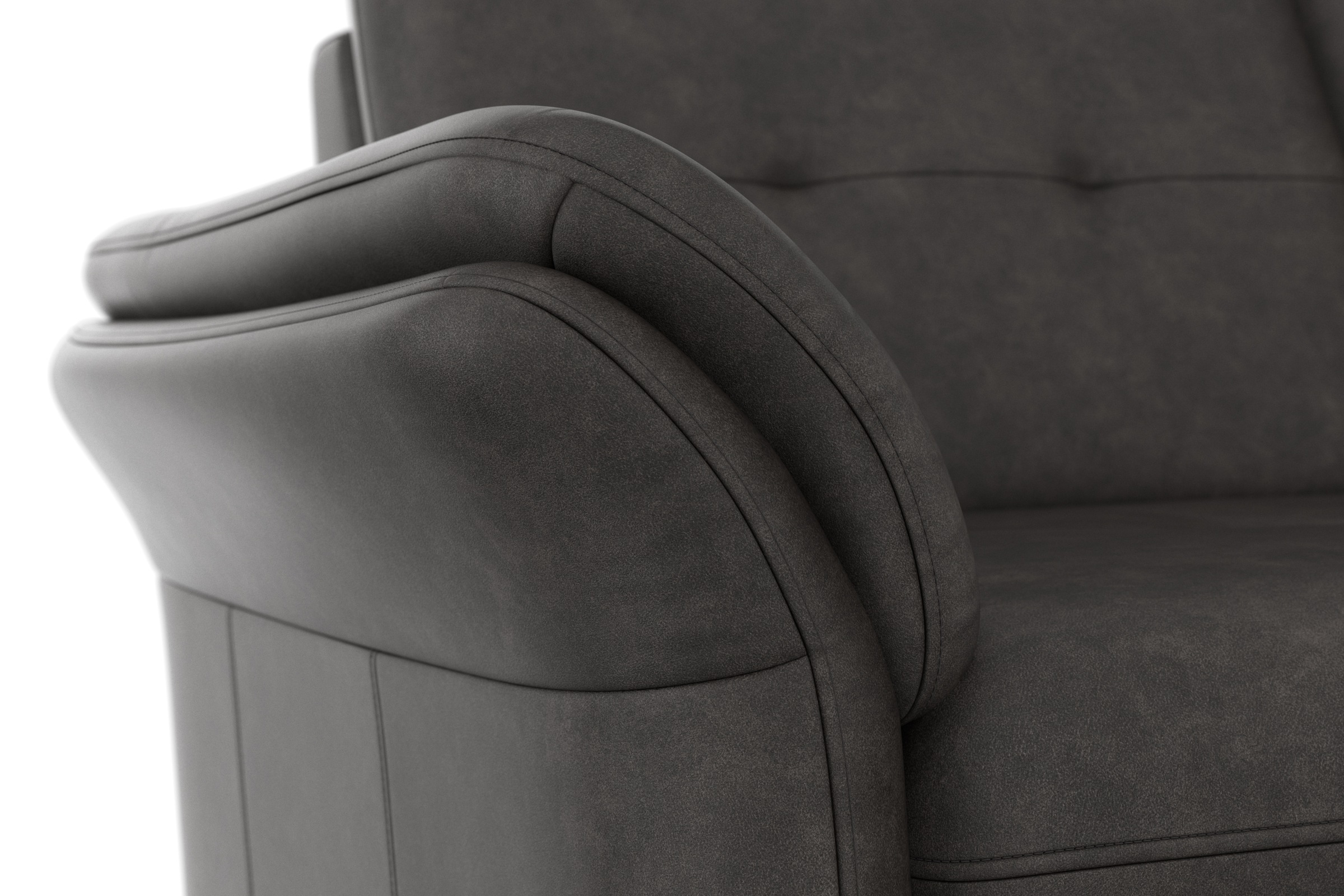 sit&more Ecksofa »Göteborg«, Sitztiefenverstellung und Federkern, wahlweise mit Bettfunktion