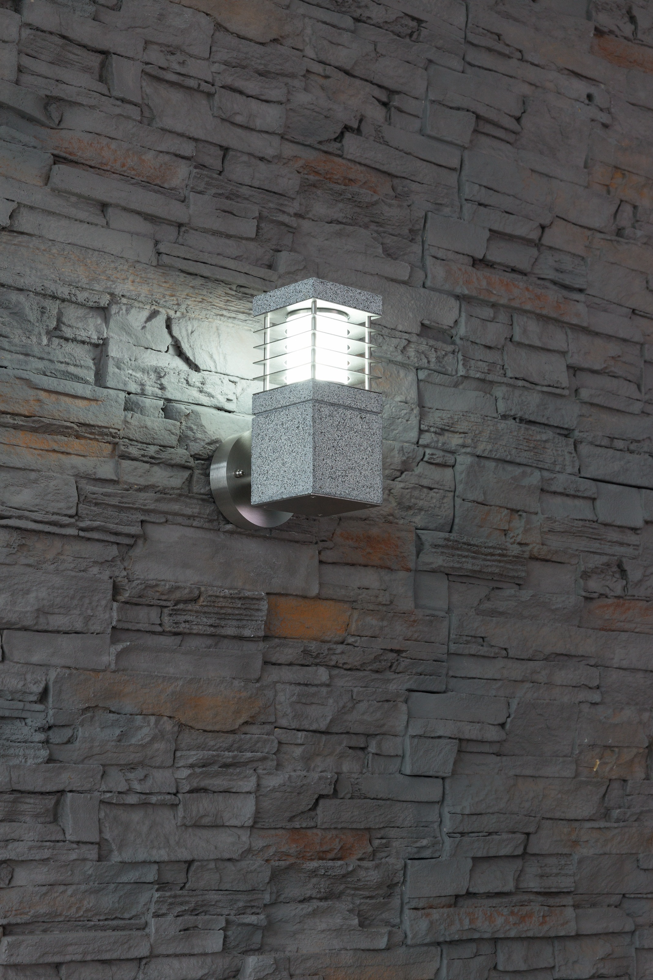 HEITRONIC LED Wandleuchte »La Mer« E27 1 Stk. Wandlampe, Außenlampe, aus ec günstig online kaufen