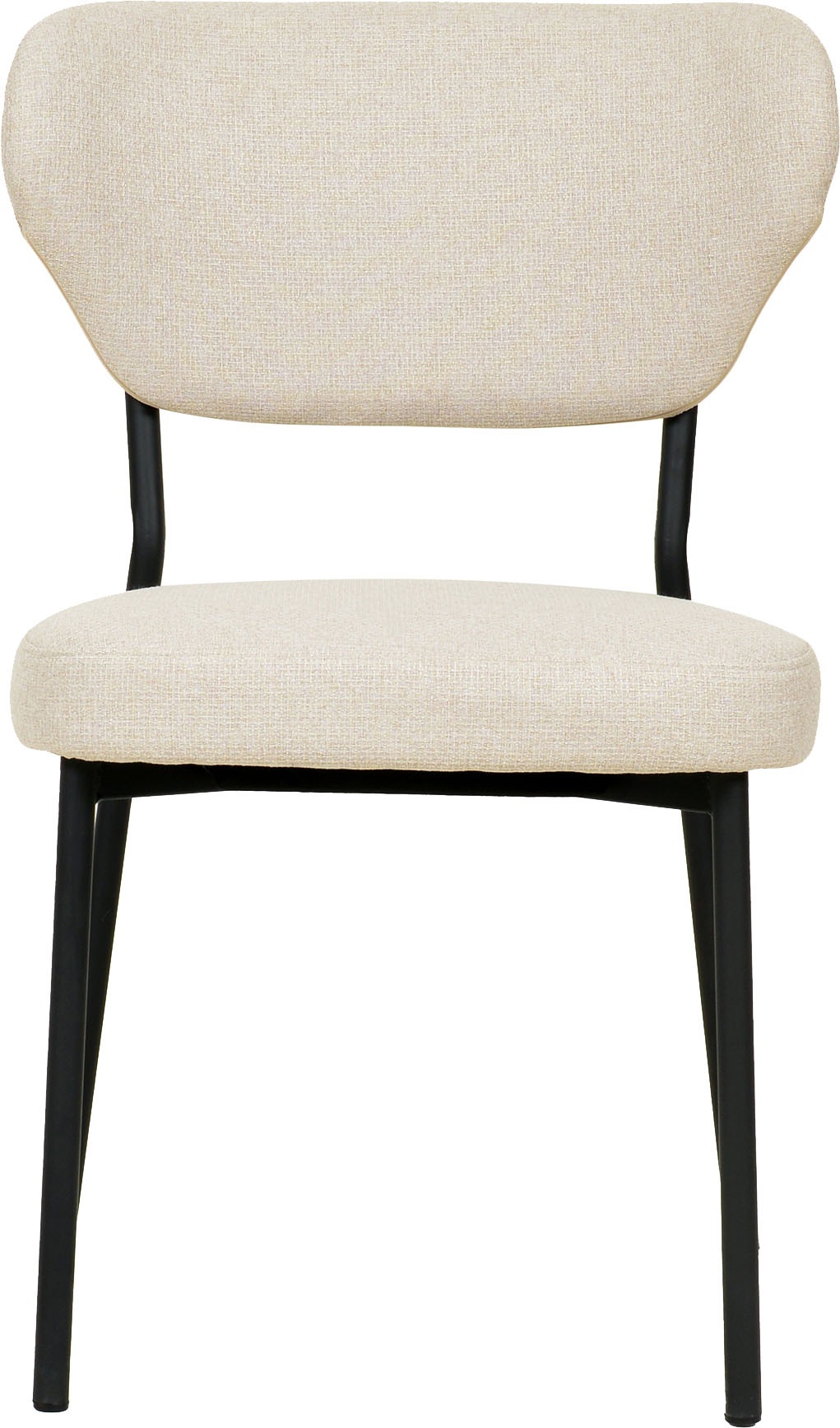 Essentials Stapelstuhl »Duko« () 1 Stk.mit Bezug, beige günstig online kaufen