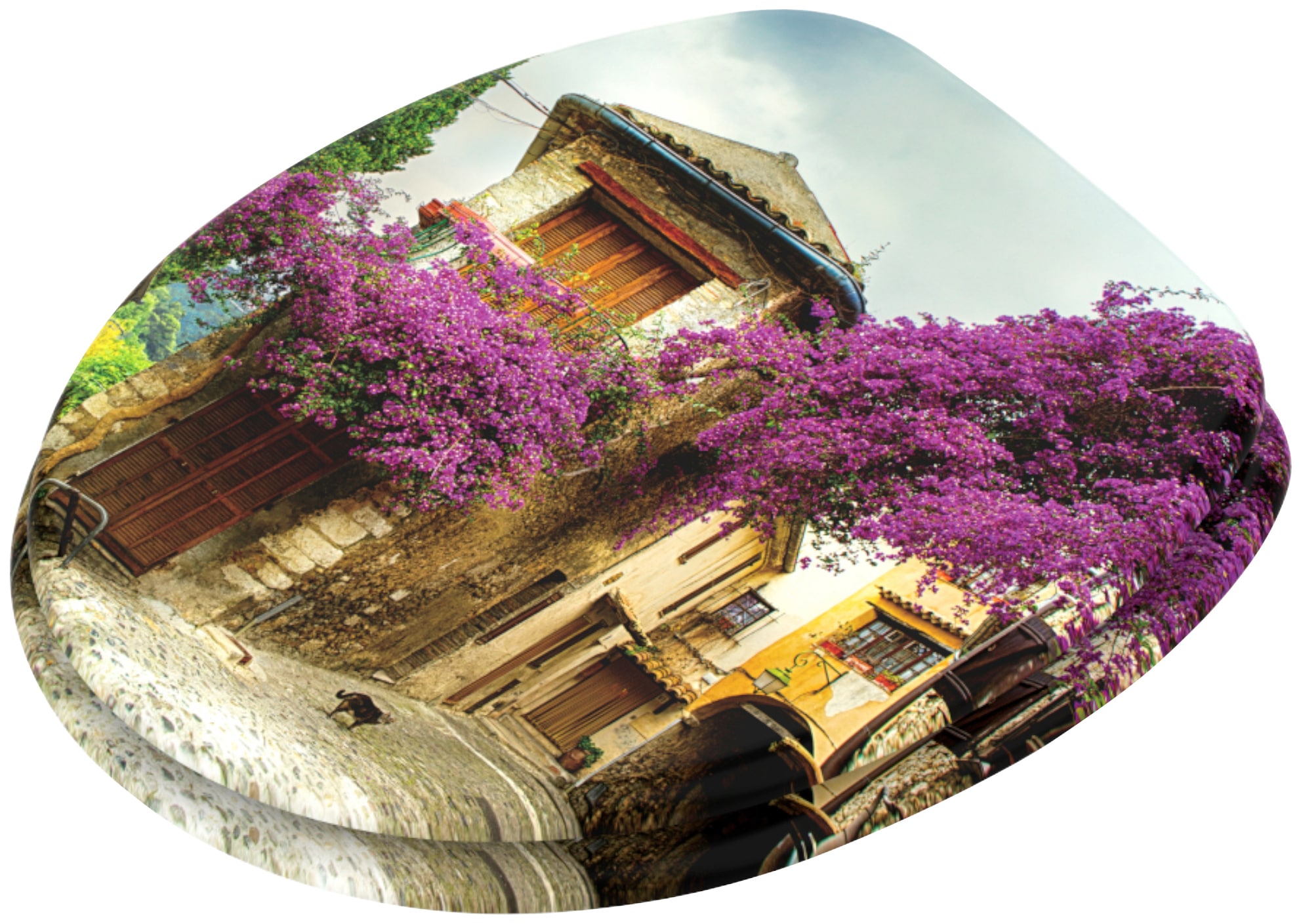 Sanilo WC-Sitz »Toskana« mit Absenkautomatik, BxL: 37,7 x 42,0 - 47,0 cm