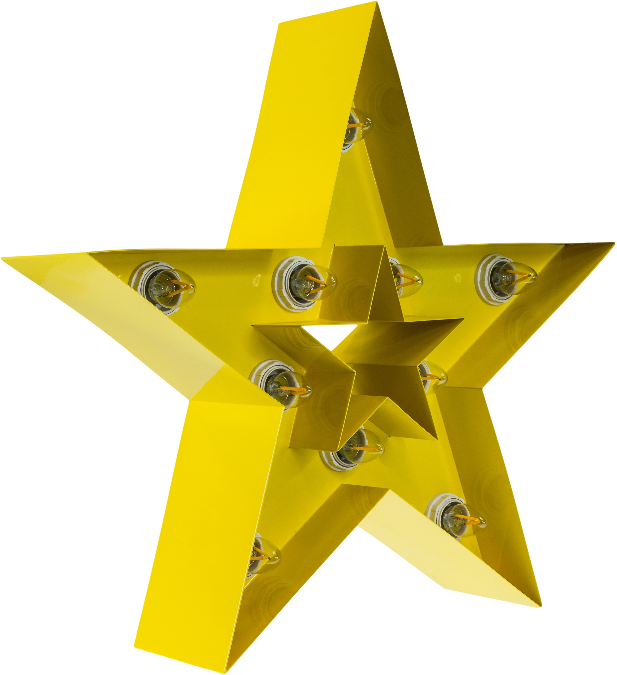 MARQUEE LIGHTS LED Dekolicht »Star«, 10 flammig, Leuchtmittel E14   ohne Le günstig online kaufen
