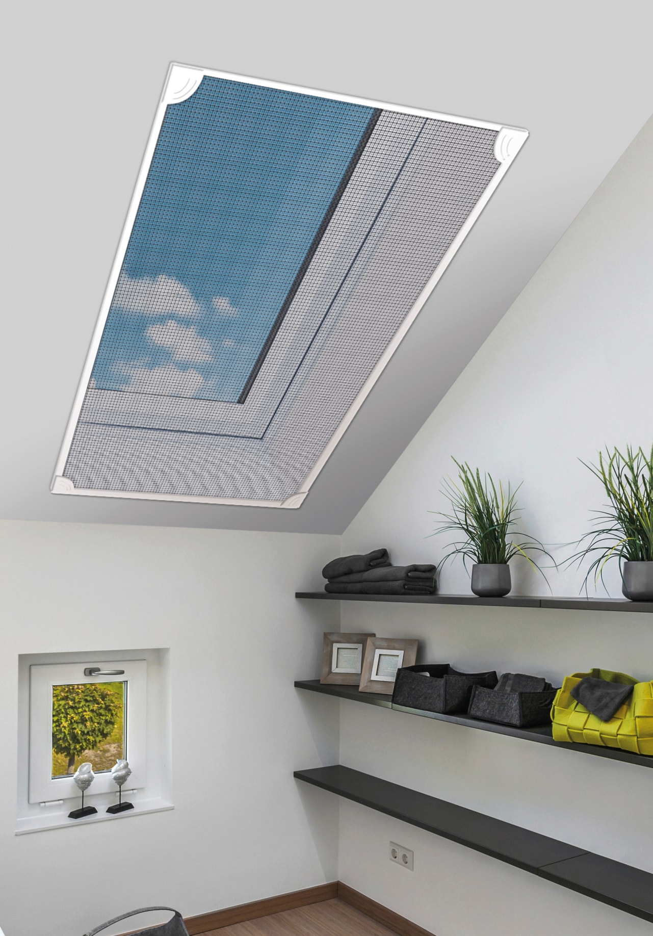 SCHELLENBERG Insektenschutz-Fensterrahmen »für Dachfenster mit