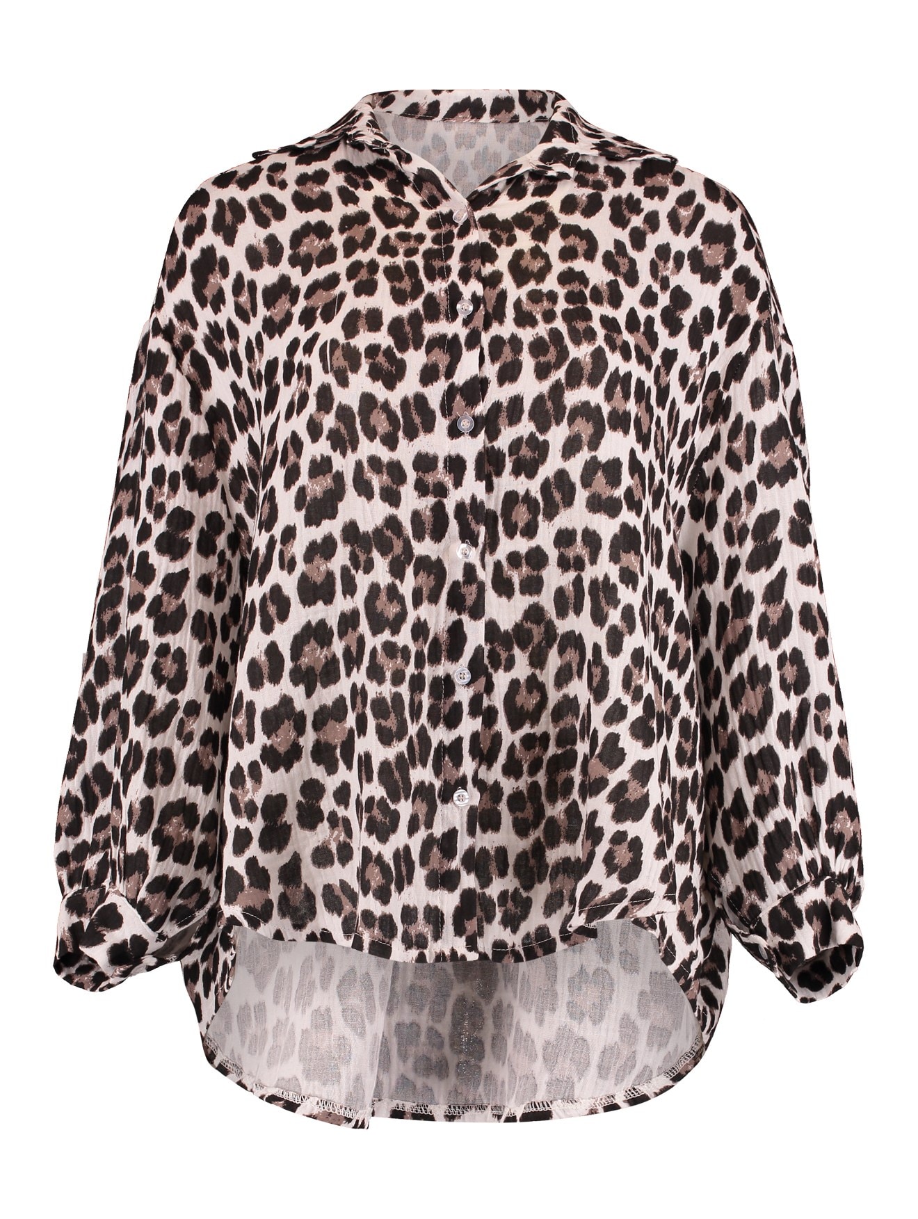 HaILY’S Druckbluse »LS C BL Le44ony«, aus Musselin