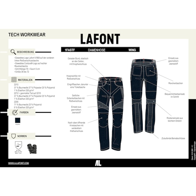 Lafont Einsätze online Elastischer Damen-Jeans«, kaufen »\