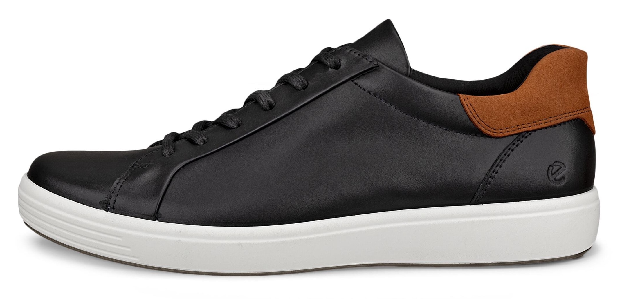Ecco Sneaker »ECCO Soft 7 M«, Freizeitschuh, Halbschuh, Schnürschuh mit genoppter Laufsohle