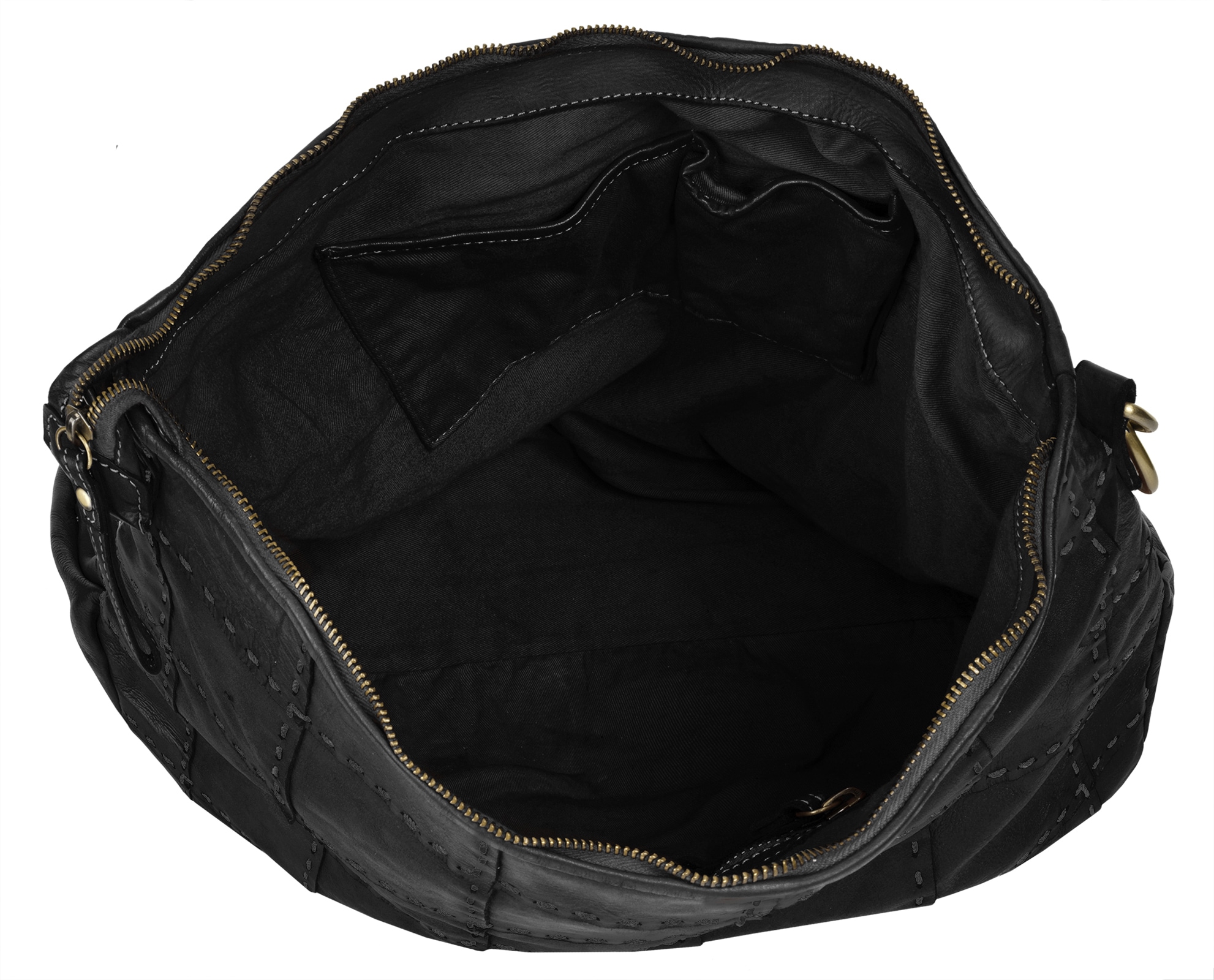 Samantha Look Shopper echt Leder, Made in Italy