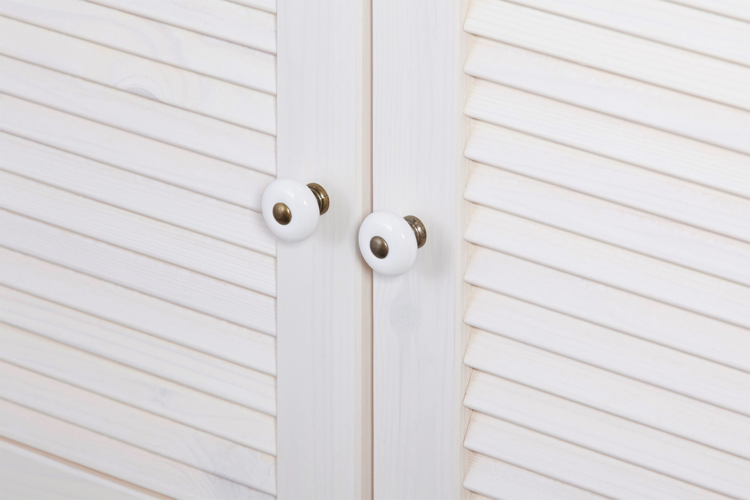 welltime Waschbeckenunterschrank »Sund«, Badmöbel aus Massivholz