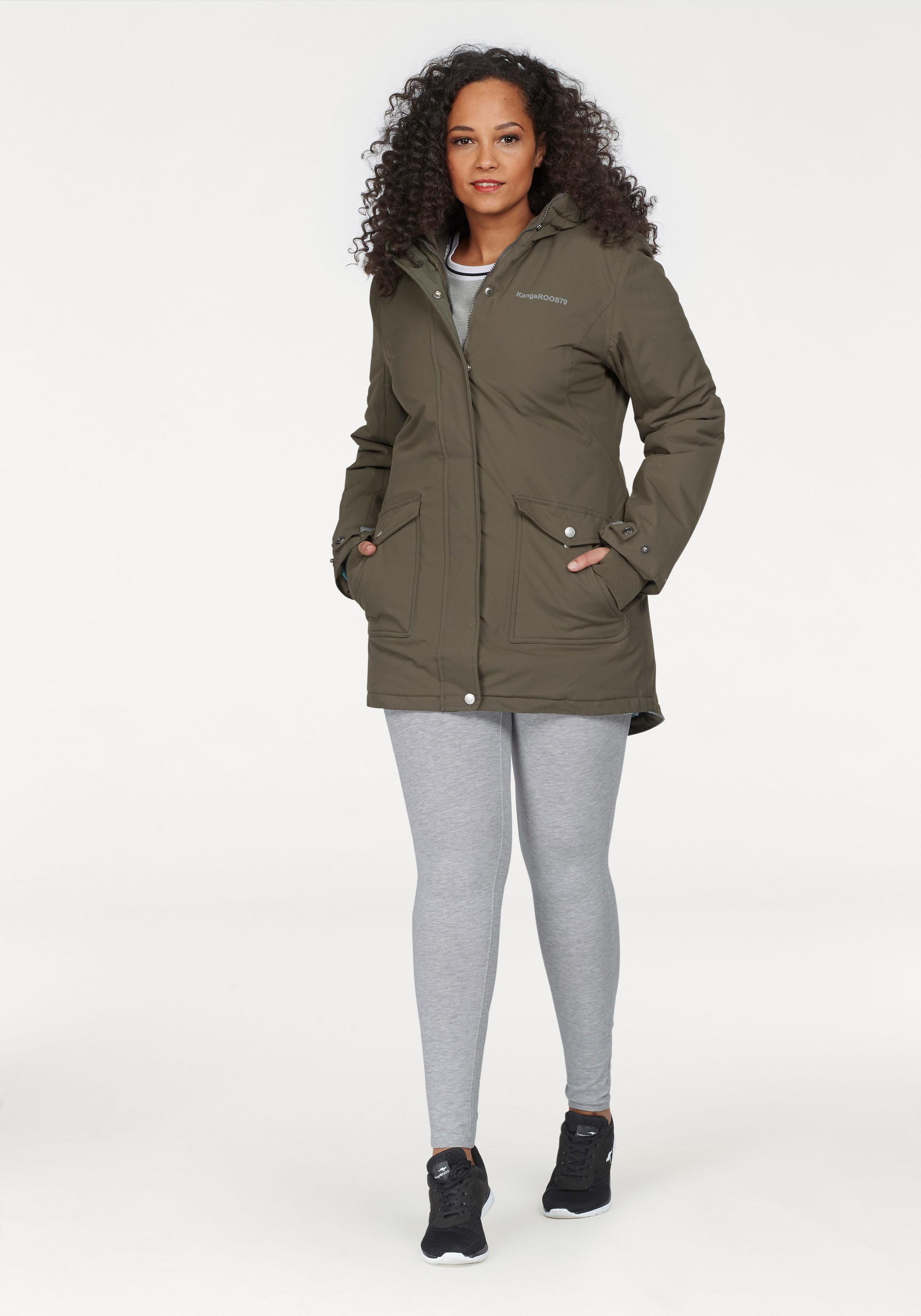 KangaROOS Sweatshirt , Langarm,  figurbetonte Passform,  Colourblocking,  aus Baumwolle
