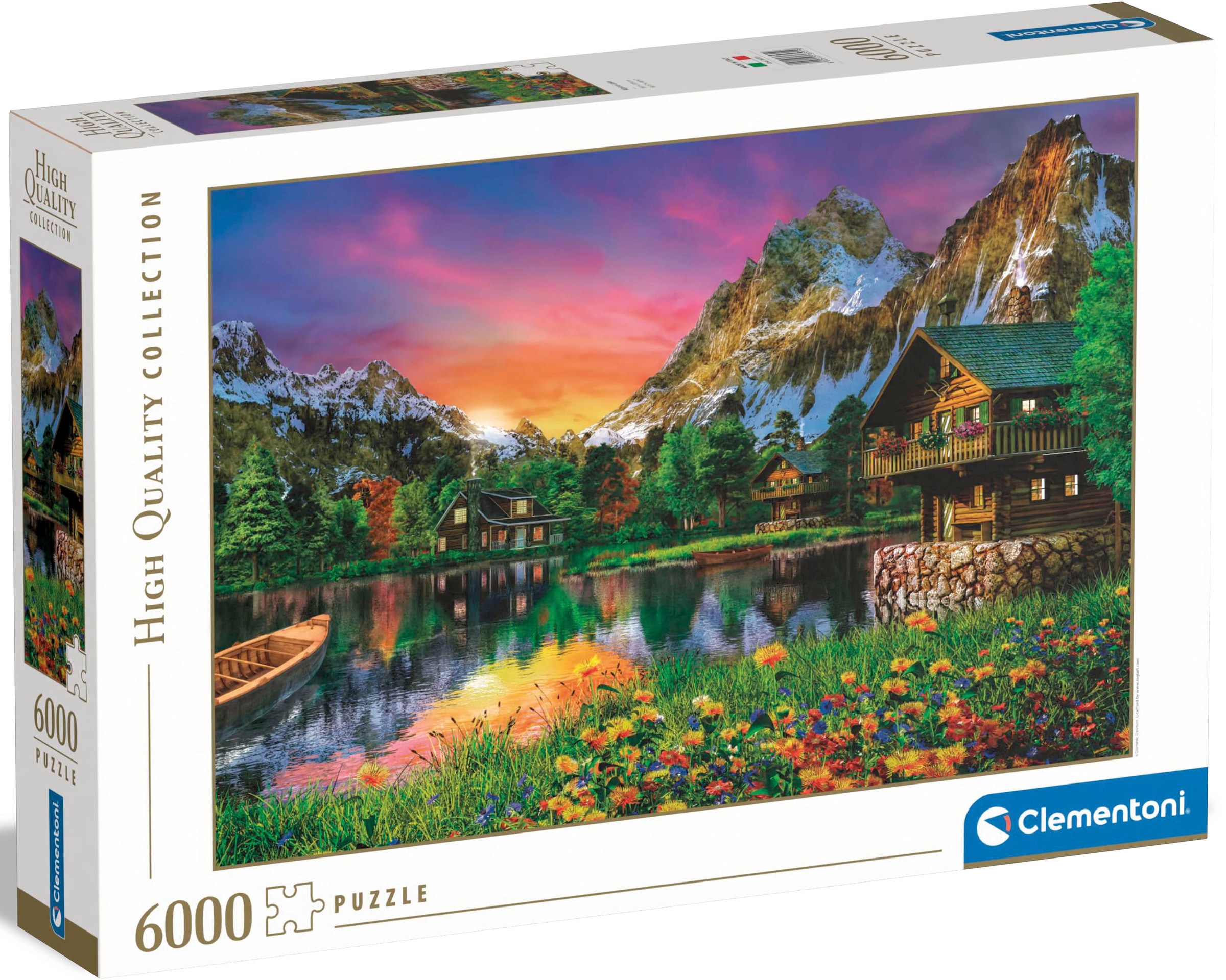 Clementoni® Puzzle »High Quality Collection, See in den Alpen«, Made in Europe; FSC® - schützt Wald - weltweit