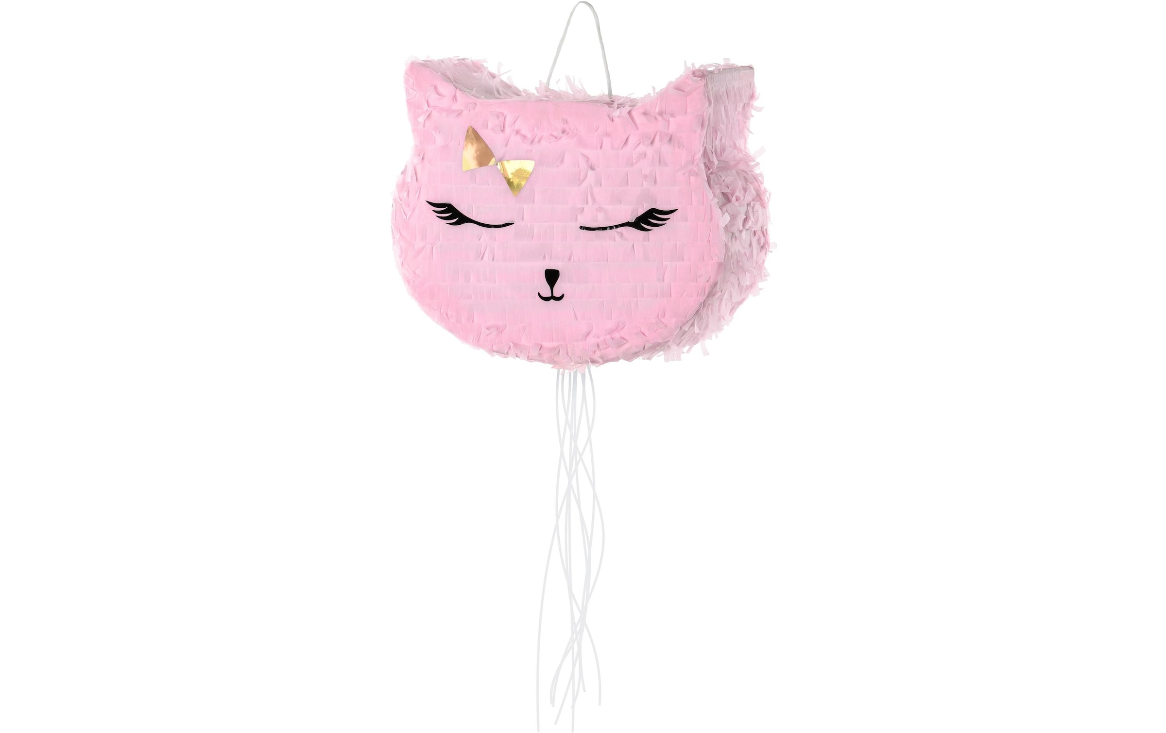 partydeco Girlande »Pinata Katze, 35 x 27 x«