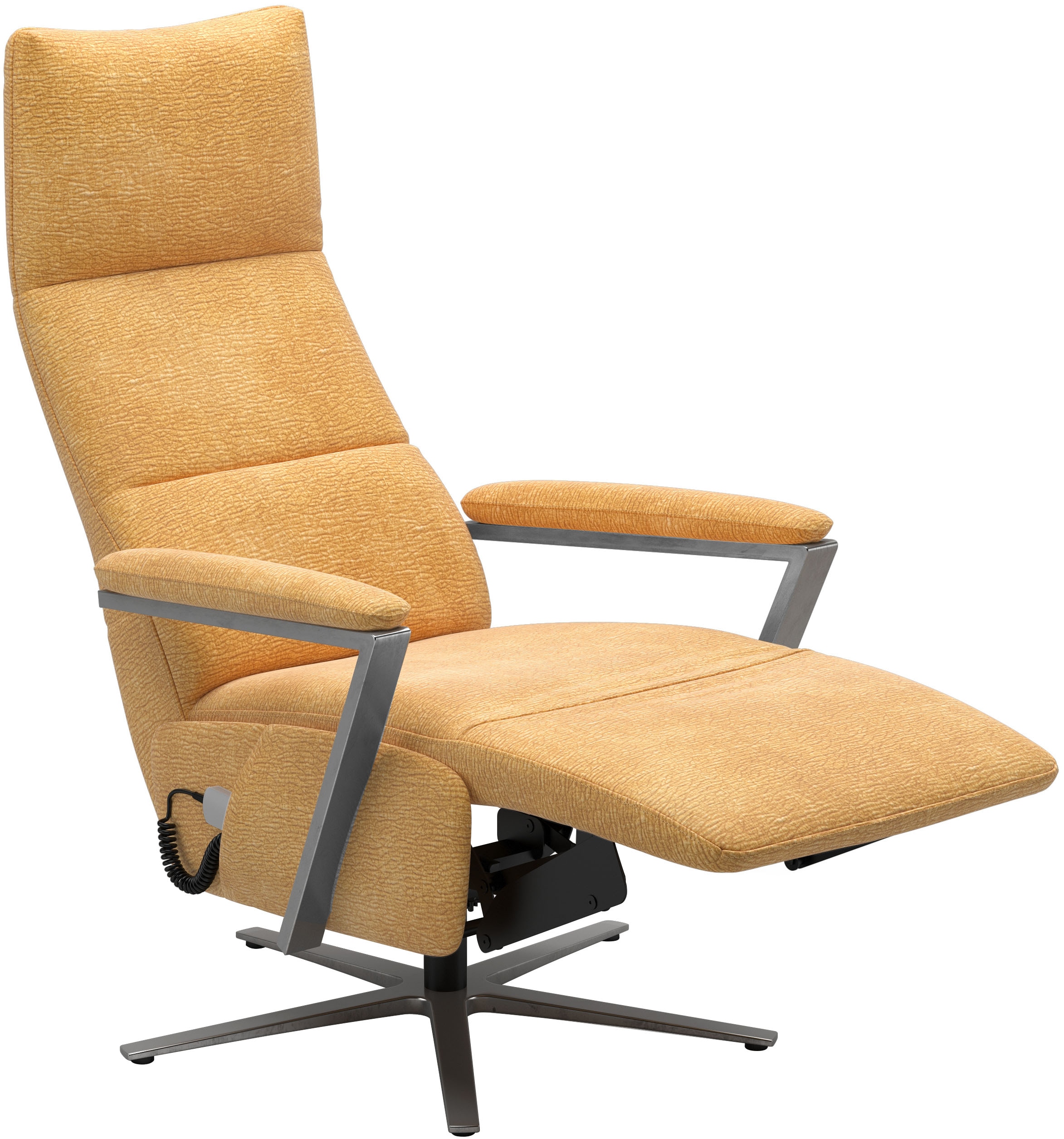 sit&more TV-Sessel »Vario Comfort, inkl. Kopfteilverstellung & 360° Drehfunktion«, inkl. Herz-Waage-Funktion & 3 Motoren, Höhe der Armlehnen 64cm