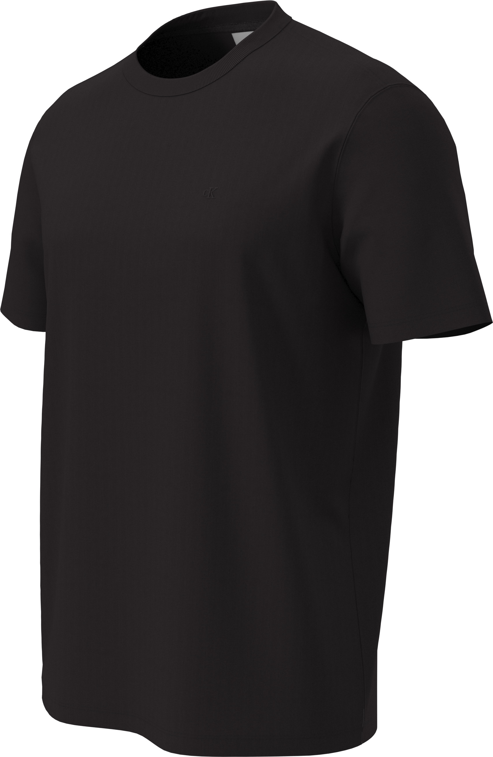 Calvin Klein T-Shirt »SS STRETCH COTTON SLIM TEE«, Mit Rundhalsausschnitt