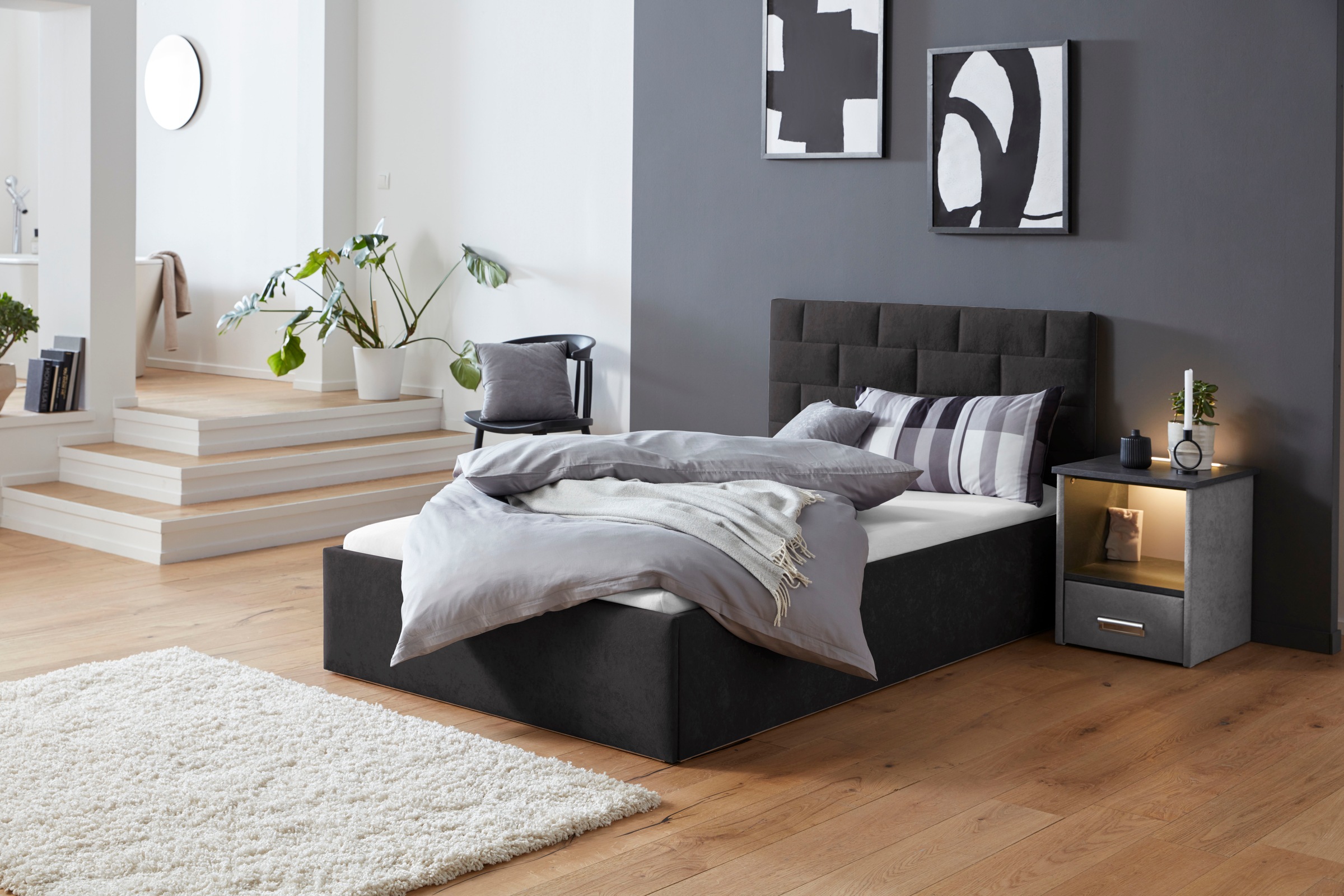Westfalia Schlafkomfort Polsterbett inkl. Bettkasten bei Ausführung mit Mat günstig online kaufen
