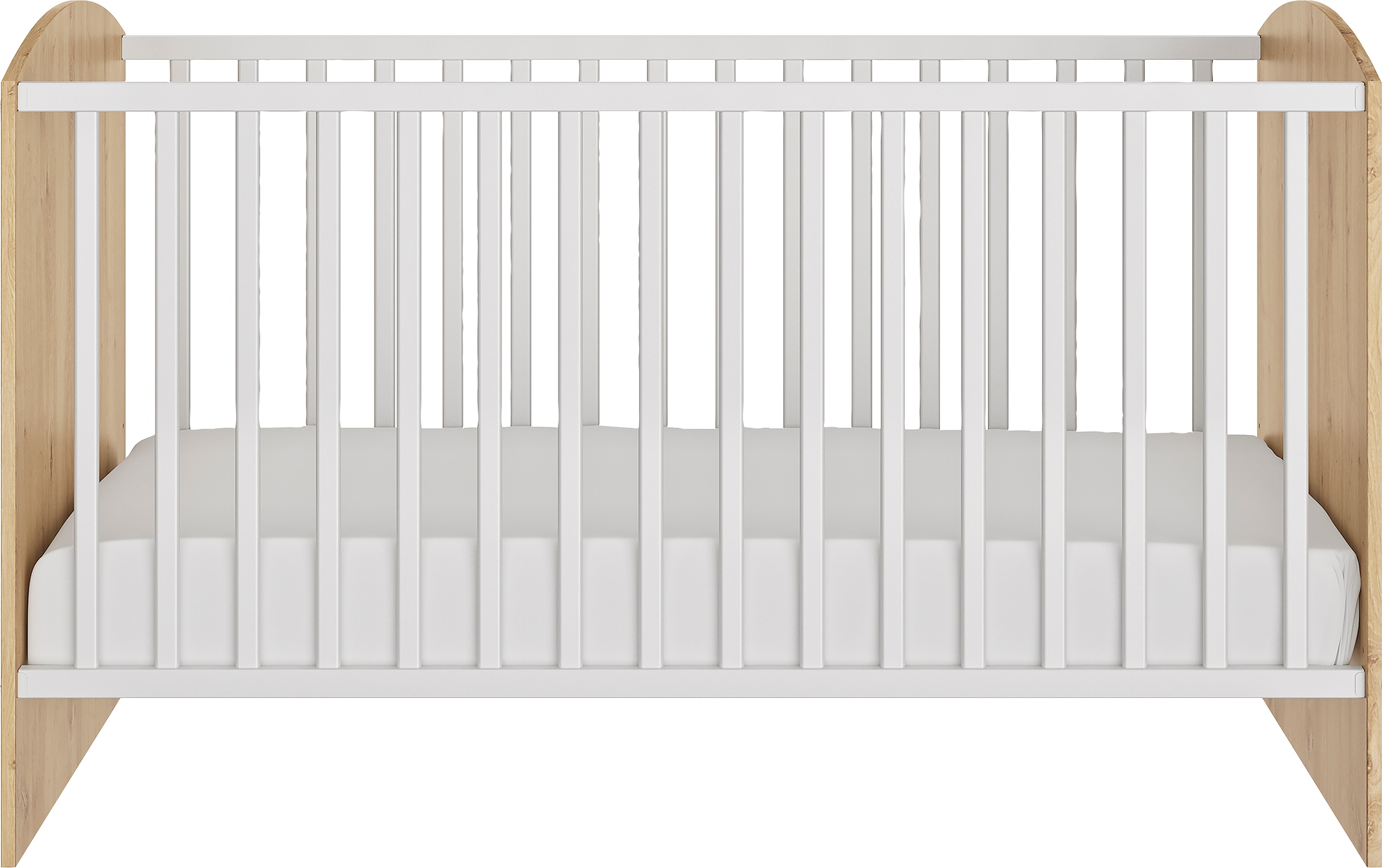 Galipette Babybett »ARTHUR«, Babybett 70x140 mit Lattenrost, in zwei Höhen verstellbar