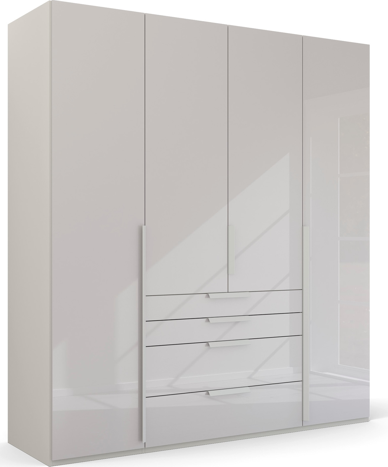 rauch Drehtürenschrank "Purisma" mit Glasfront, Schubladen und umfangreiche günstig online kaufen