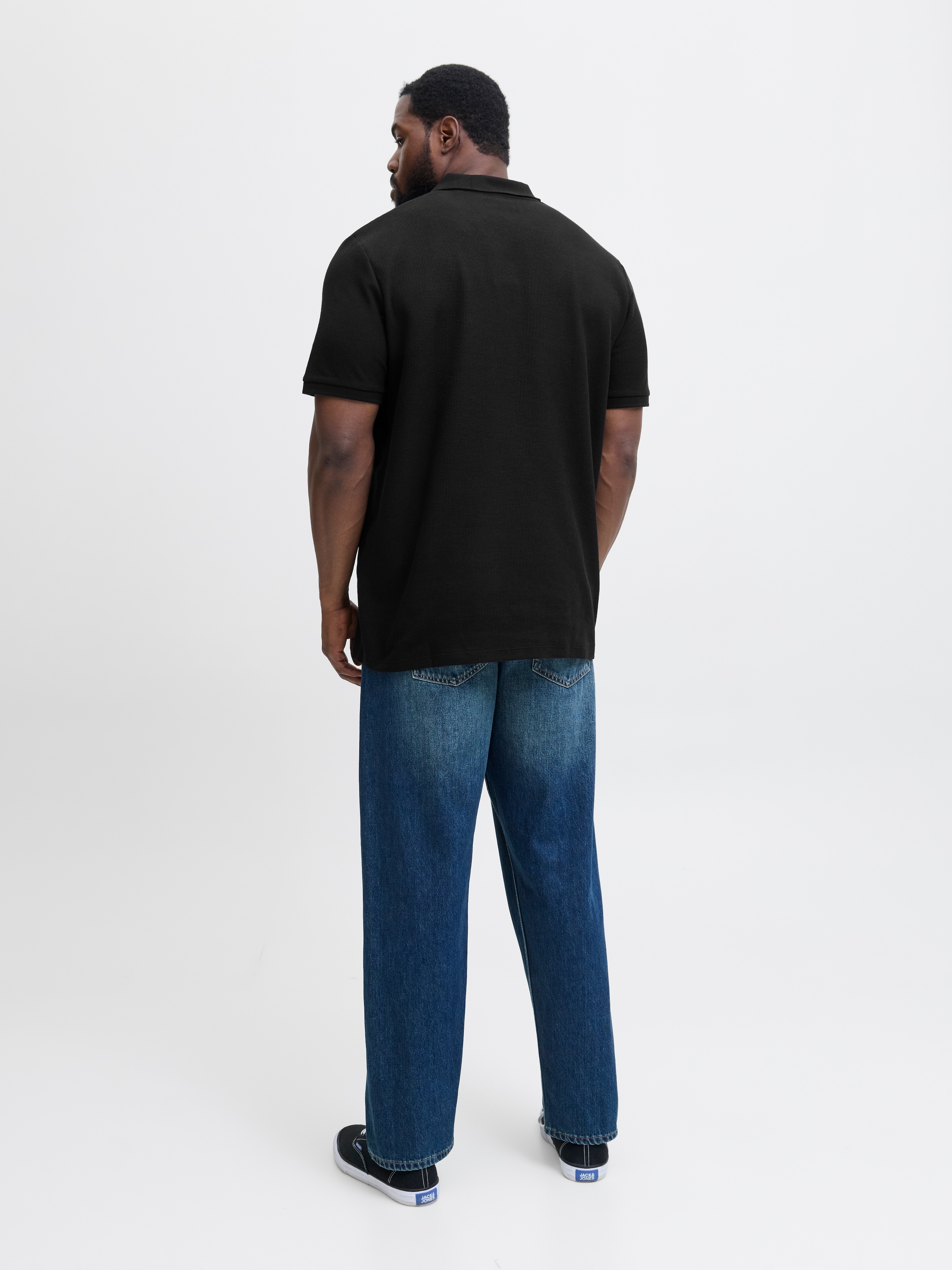 Jack & Jones PlusSize Poloshirt »JJEAUSTIN ZIP POLO SS NOOS PLS«