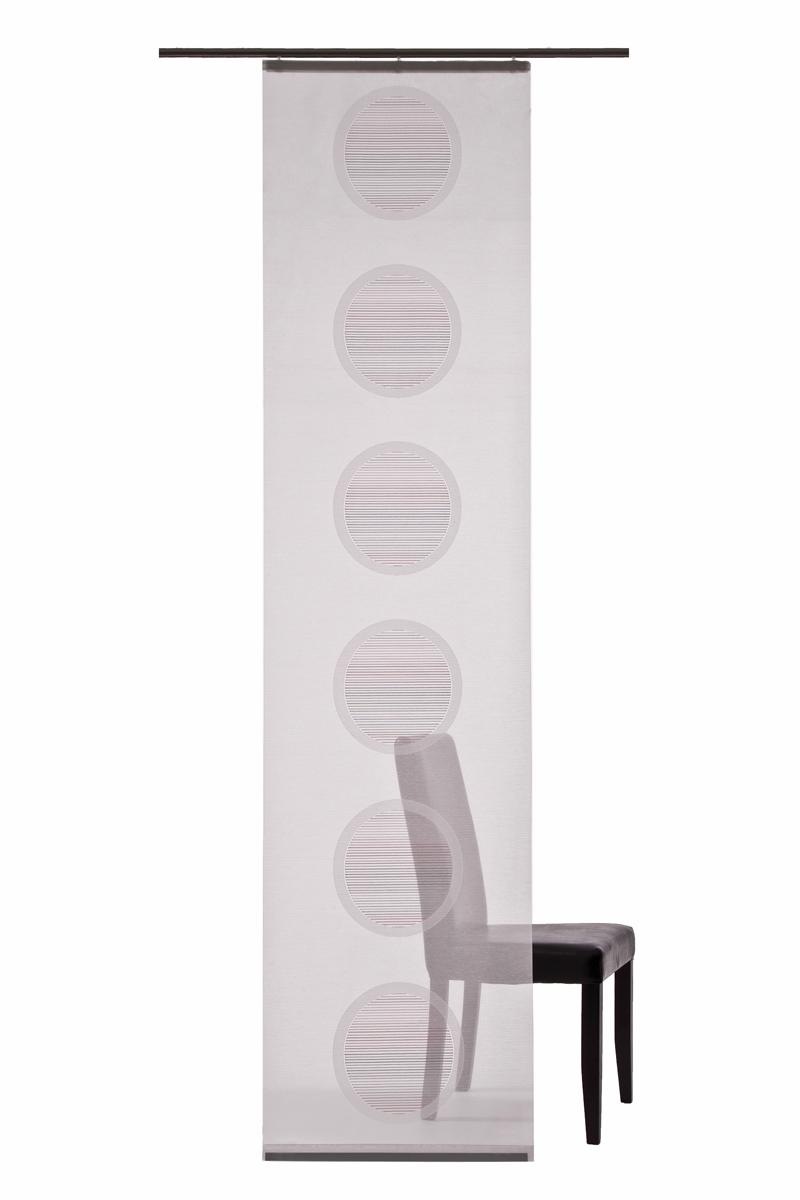 HOMING Schiebegardine »Janis«, (1 St.), Kreise, modern, Wohnzimmer, Schlafzimmer