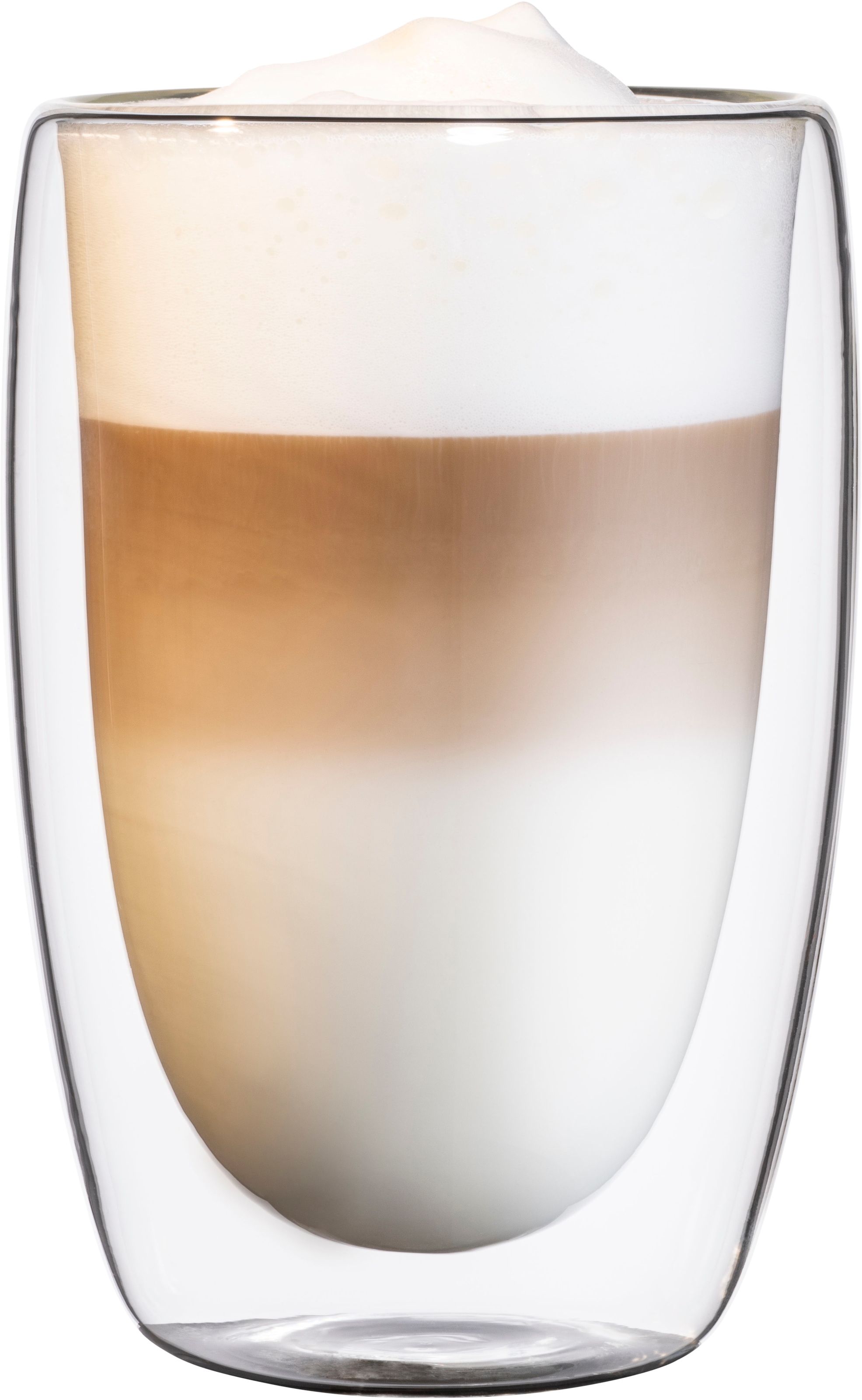 MÄSER Latte-Macchiato-Glas »Latte Macchiato Set, aus Glas«, (Set, 6 tlg.), 6er Set