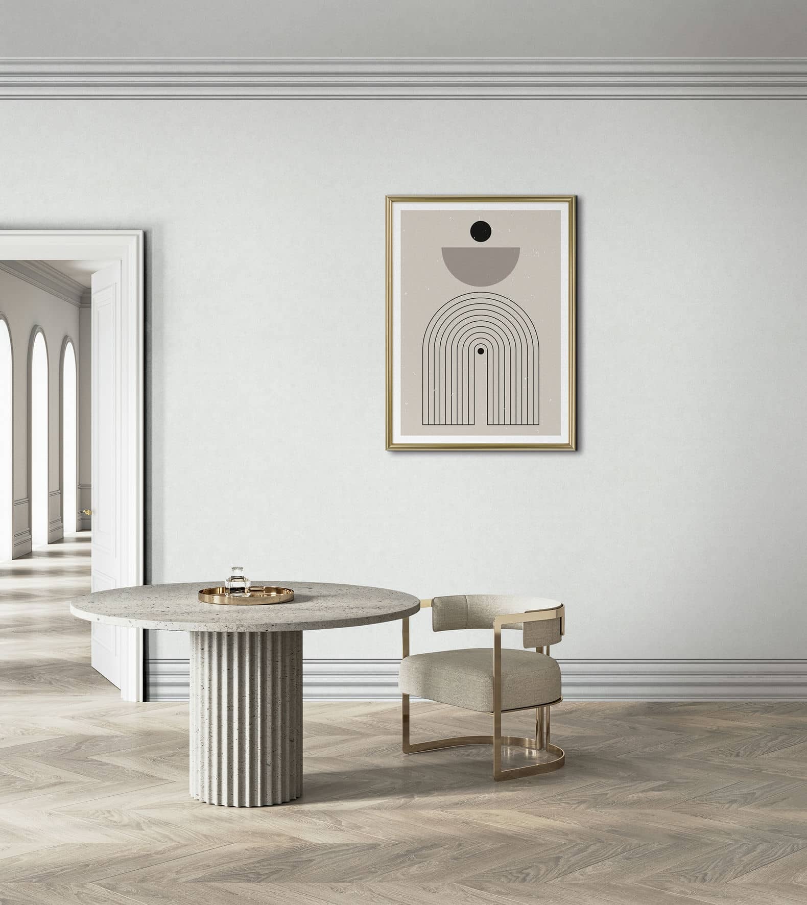 Marburg Bordüre »Illusionary Bliss«, 3D-Optik, moderne Vliestapete für Wohnzimmer Schlafzimmer Küche