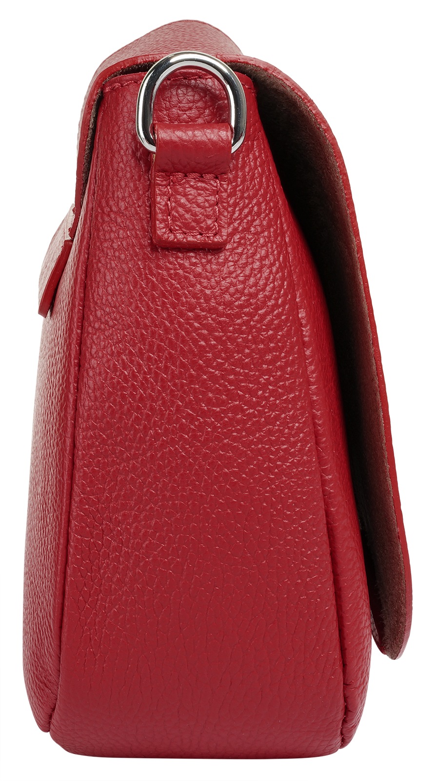 Cluty Umhängetasche, echt Leder, Made in Italy