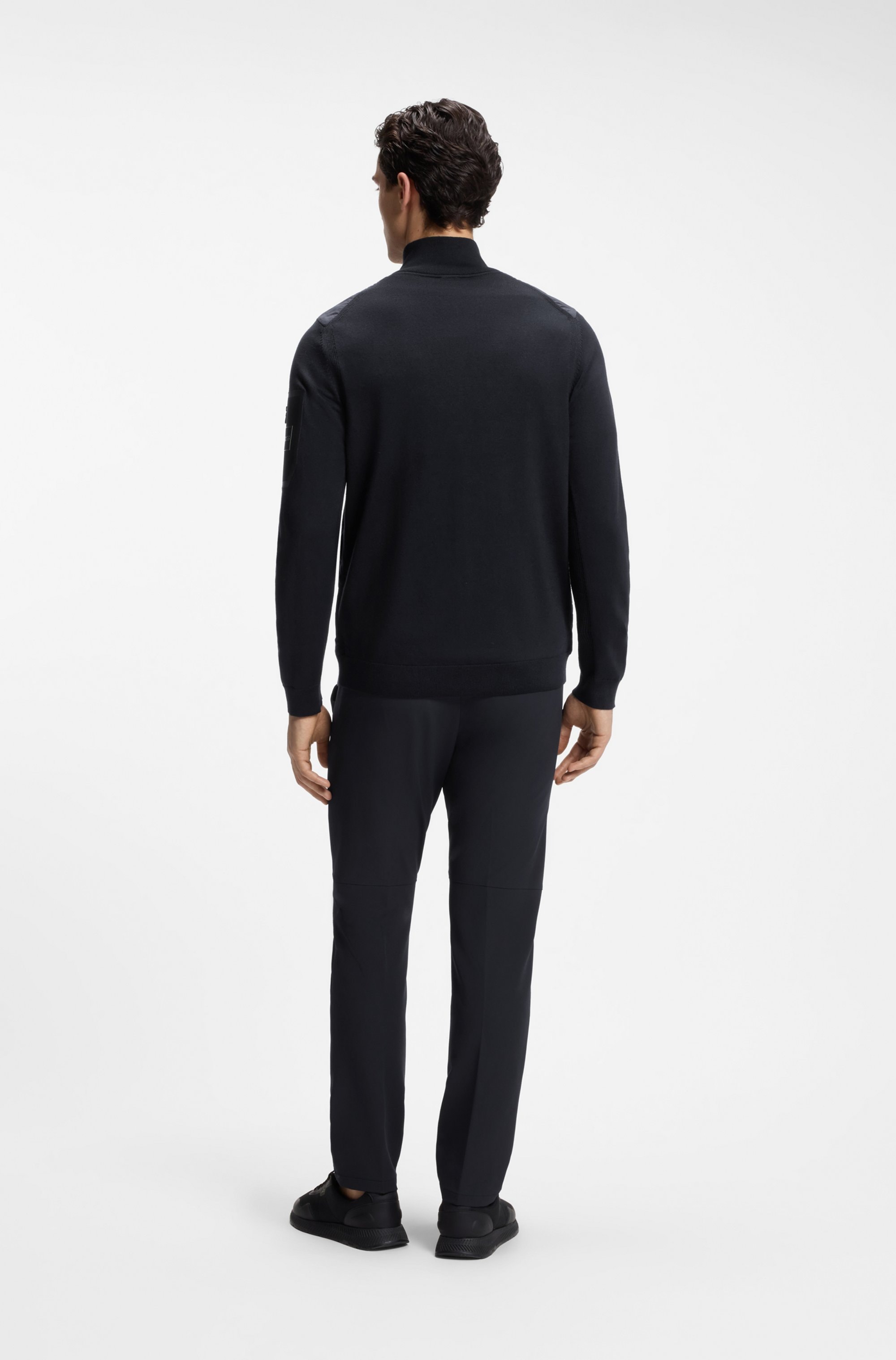 BOSS GREEN Hybridjacke »Momentum« thermoregulierender Komfort, Regular Fit, mit Wollanteil