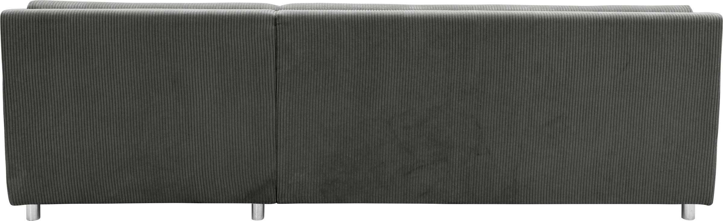 DOMO collection Ecksofa Treviso, wahlweise mit Bettfunktion, incl. Zierkissen