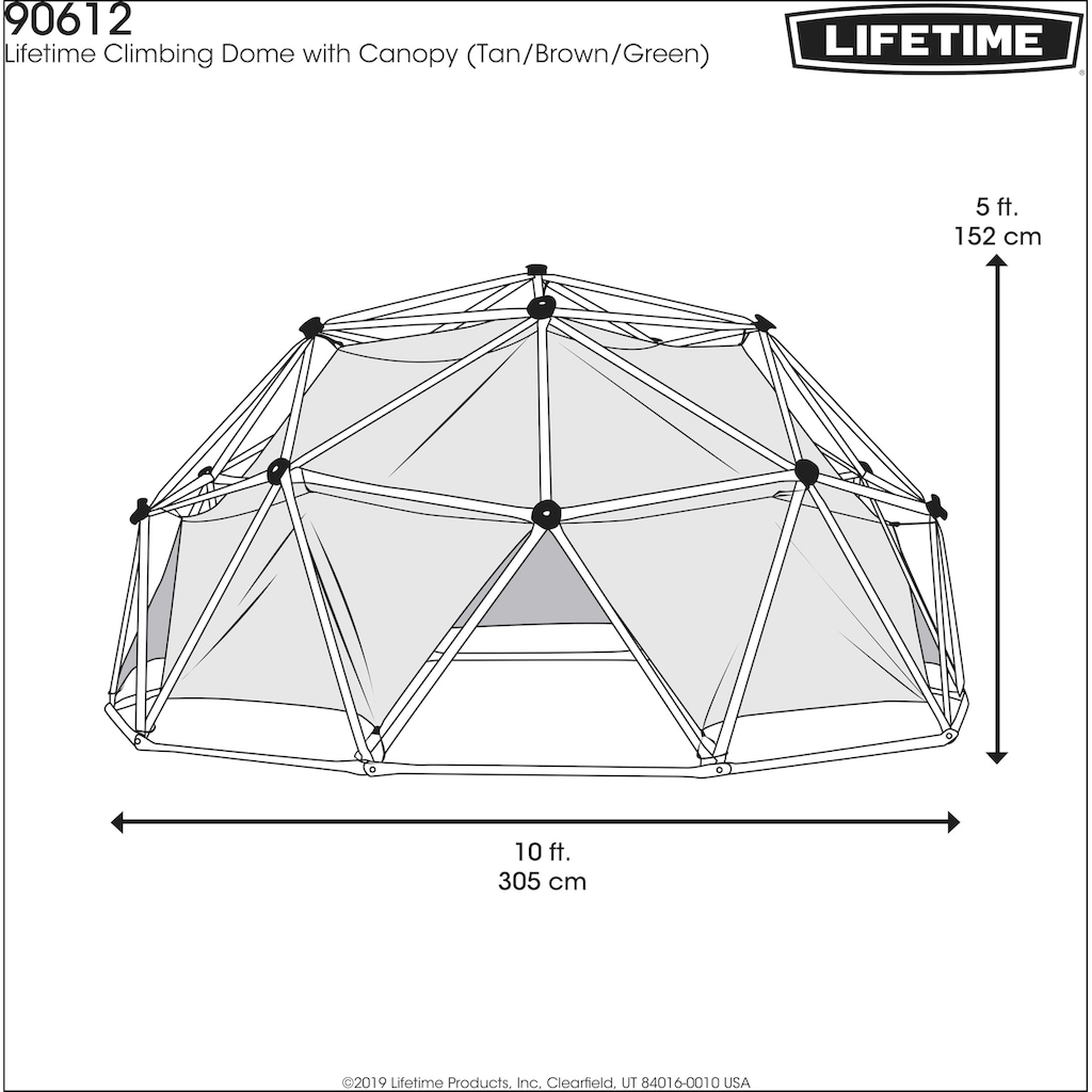 50NRTH Klettergerüst »Lifetime Geodome«