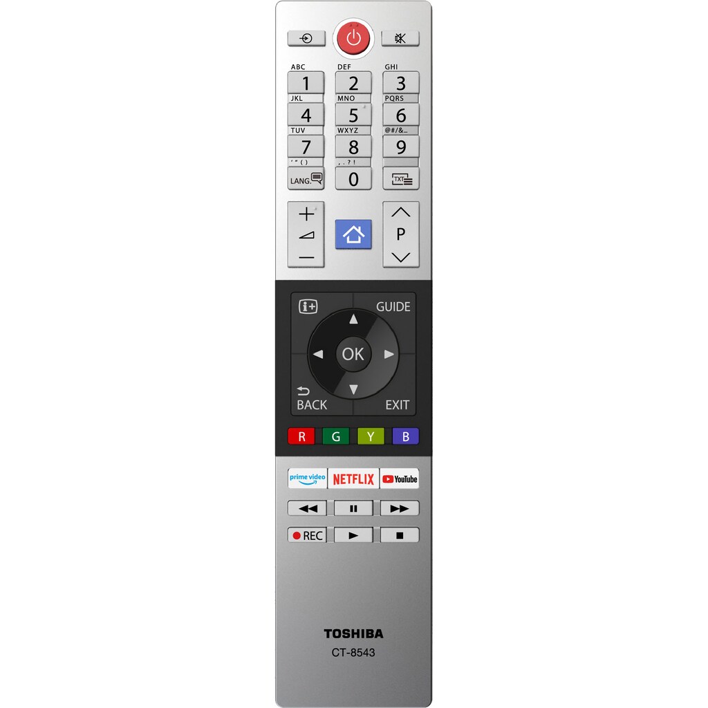 Toshiba LED-Fernseher »43UL6B63DG«, 108 cm/43 Zoll, 4K Ultra HD, Smart-TV, HDR10, Dolby Atmos