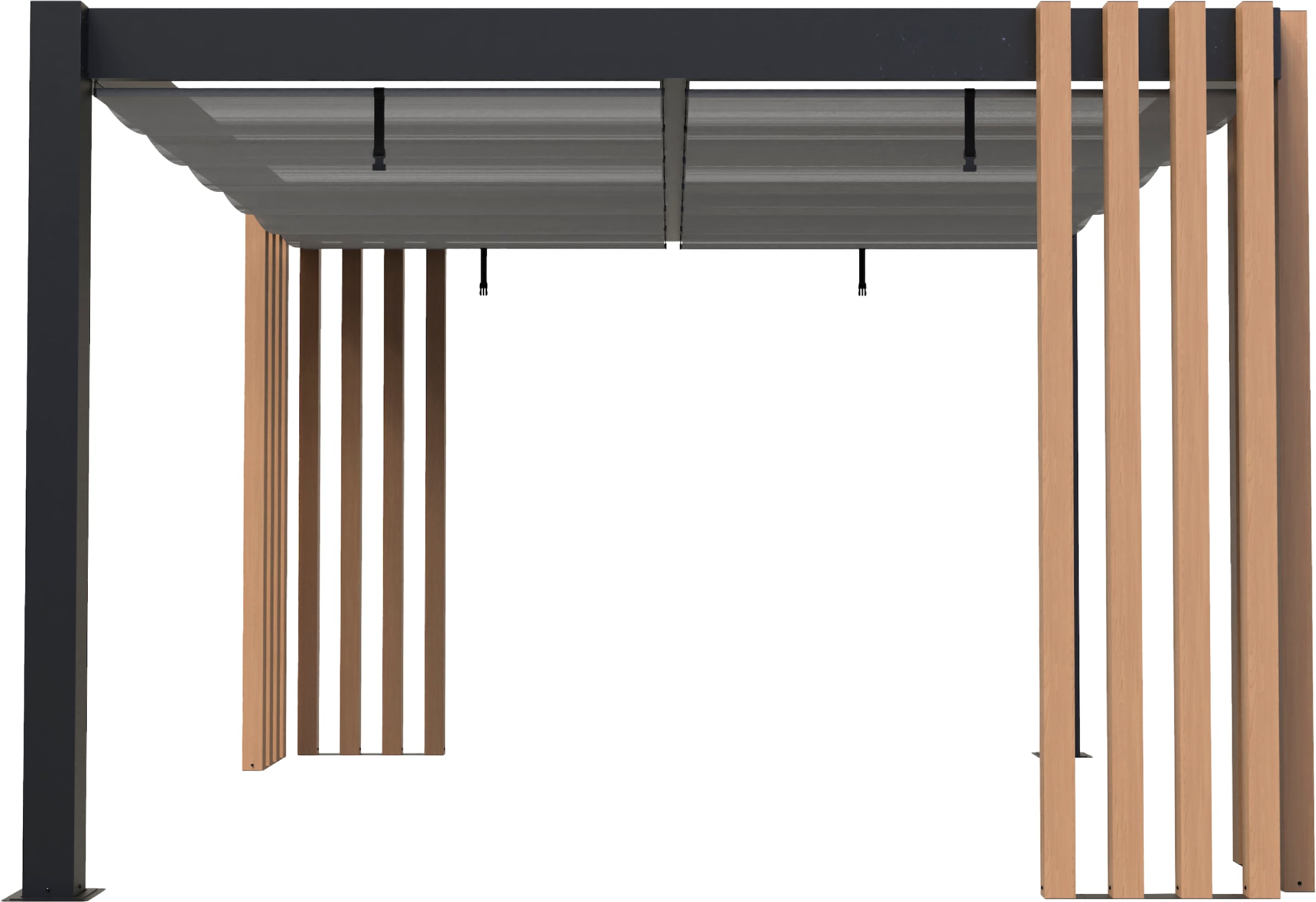 Sojag Pavillon »Kiruna 1012 Anthrazit« 299,3x364,3x297,6cm