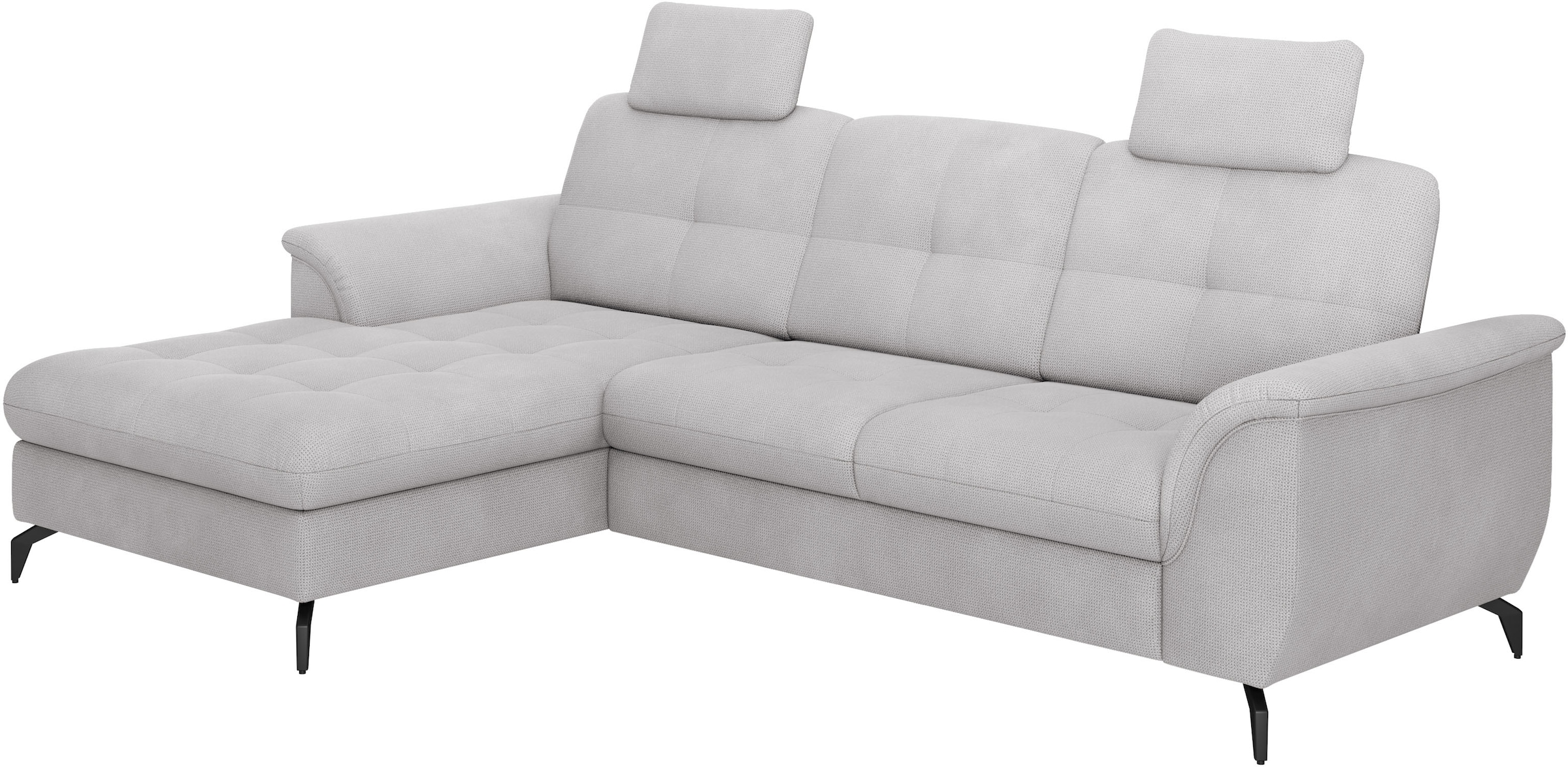 sit&more Ecksofa »Zora L-Form«, wahlweise mit Bettfunktion und Bettkasten