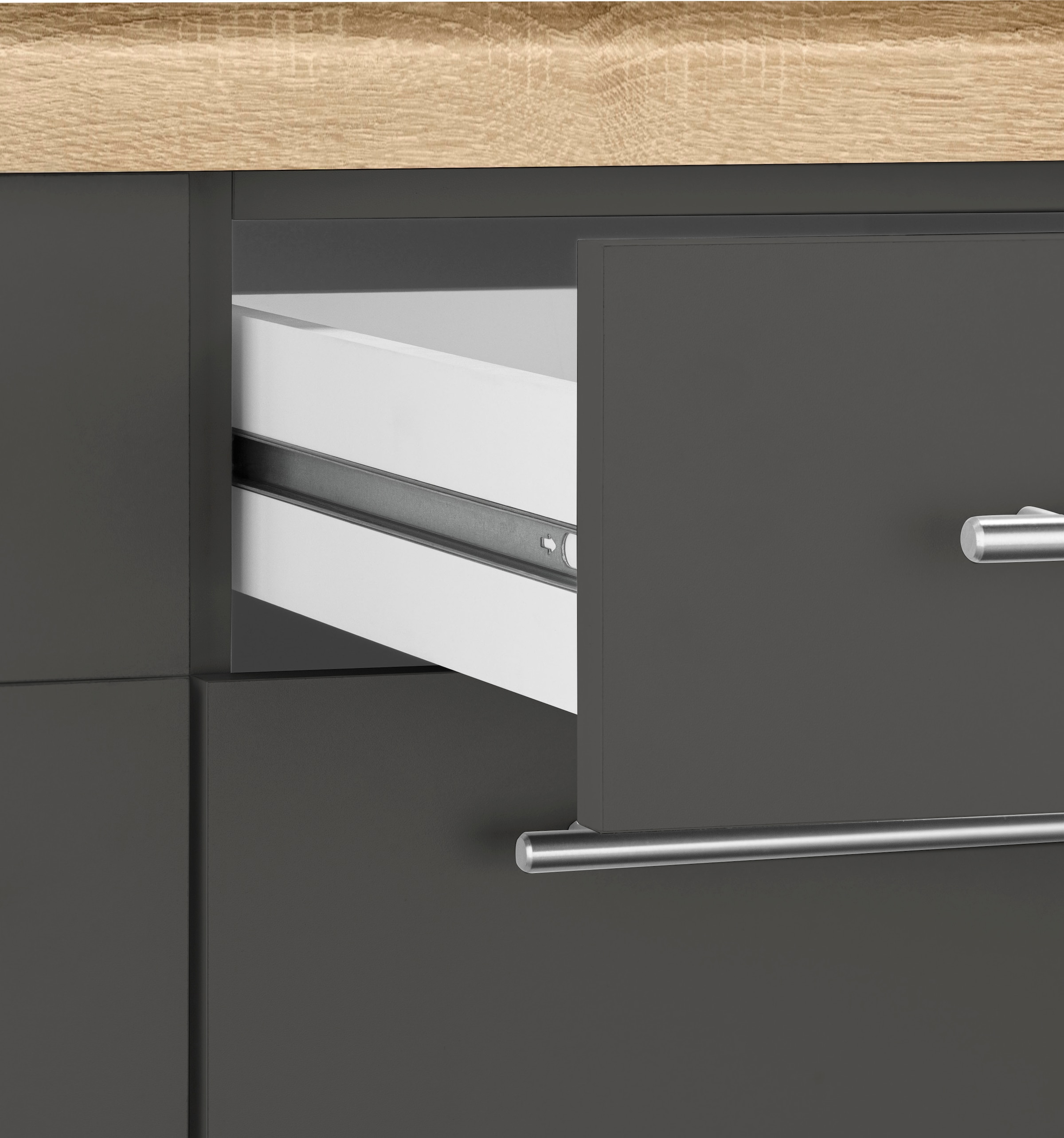 wiho Küchen Winkelküche »Unna« ohne E-Geräte, Stellbreite 220 x 170 cm