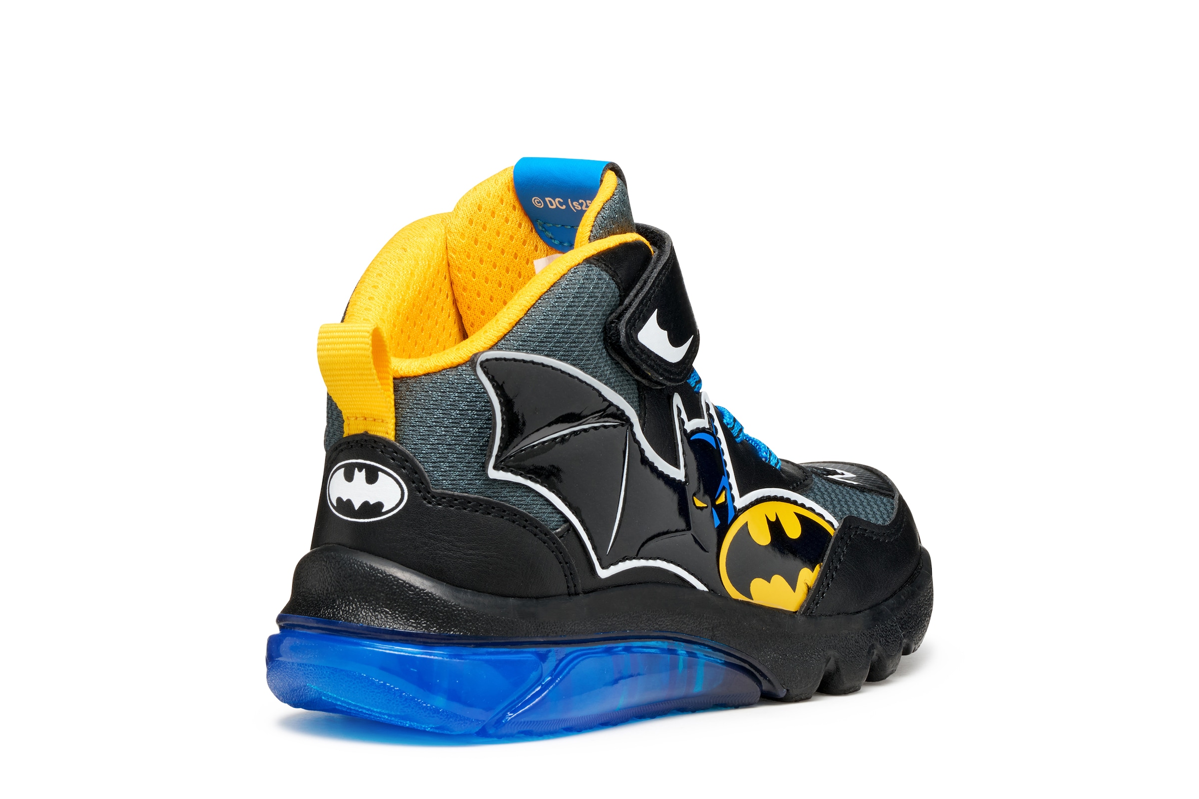 Geox Sneaker »J CIBERDRON BOY Blinkschuh«, Schnürboots, Blinkschuh mit cooler Blinkfunktion