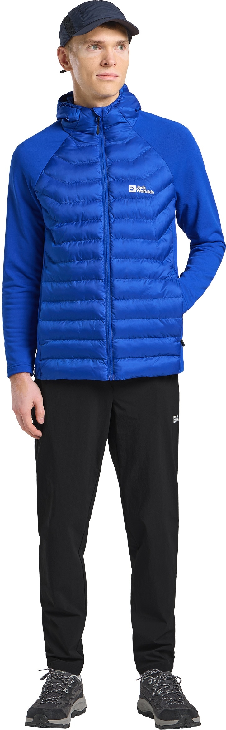 Jack Wolfskin Hybridjacke »ROUTEBURN PRO HYBRID M« mit Kapuze