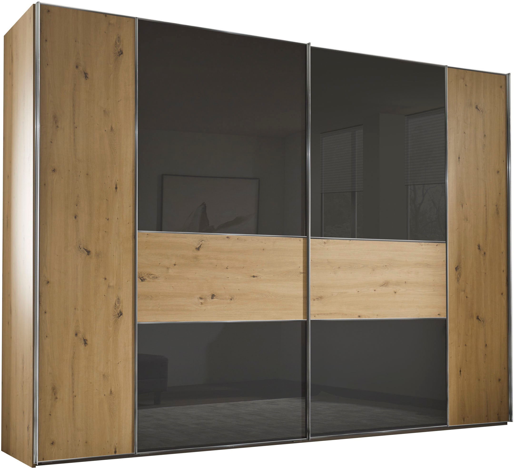 STAUD Schwebetürenschrank »Sonett 321C, Made in Germany« mit vier verschiedenen Ausstattungsvarianten