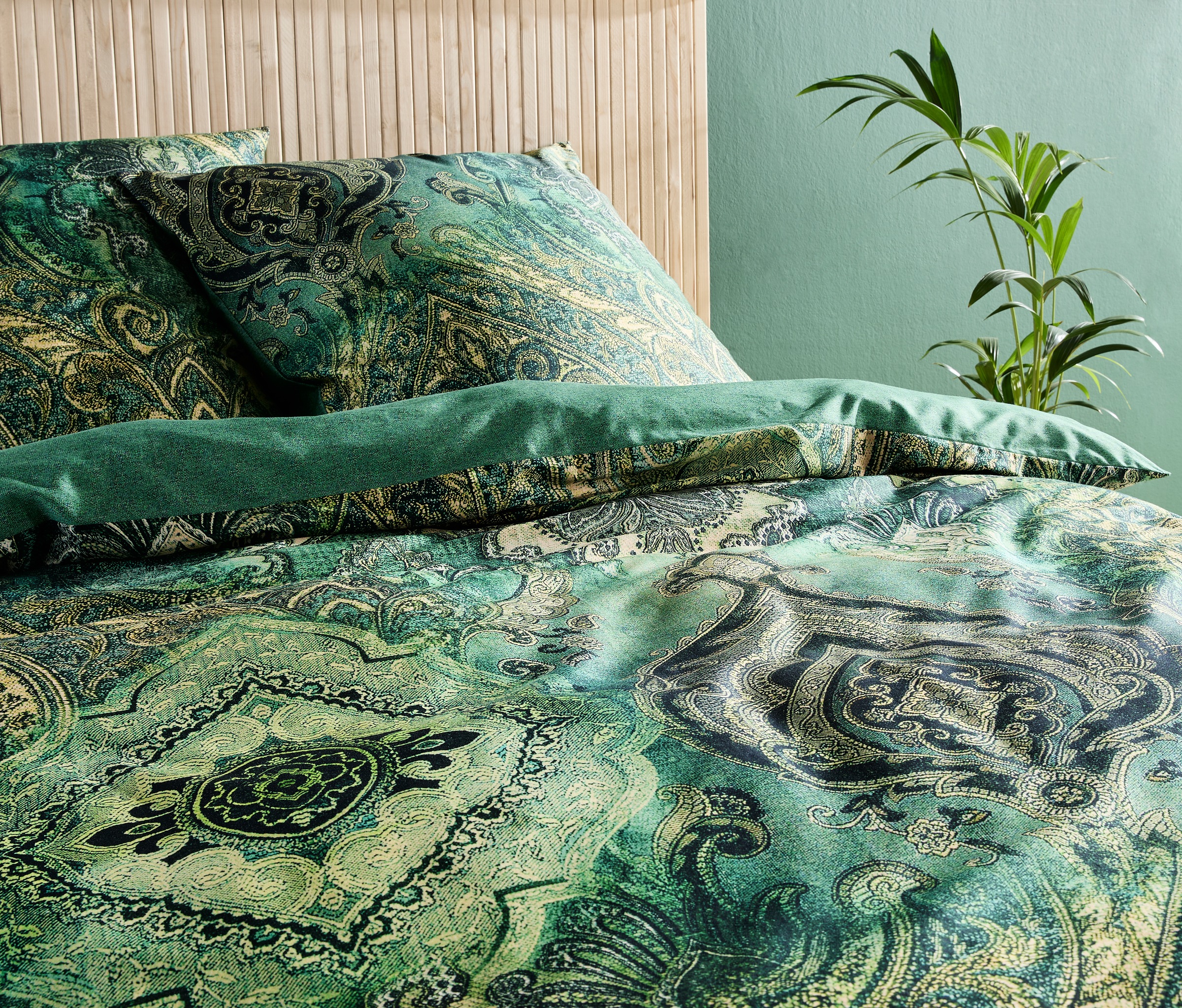 fleuresse Wendebettwäsche »Bed Art S«, Mako Satin 100% Baumwolle mit Reißve günstig online kaufen